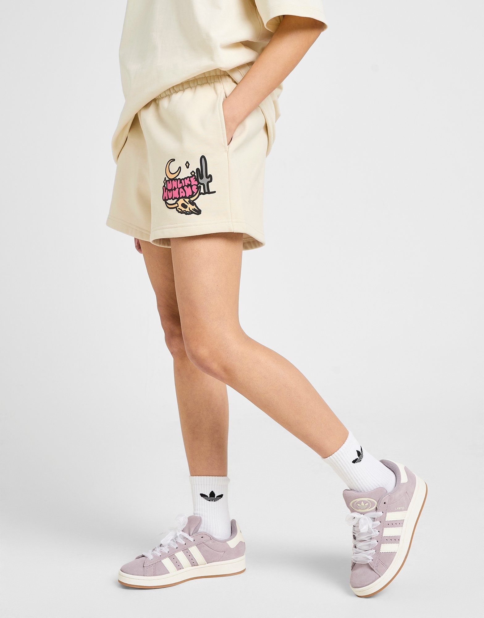 Unlike Humans Cactus Shorts Damen