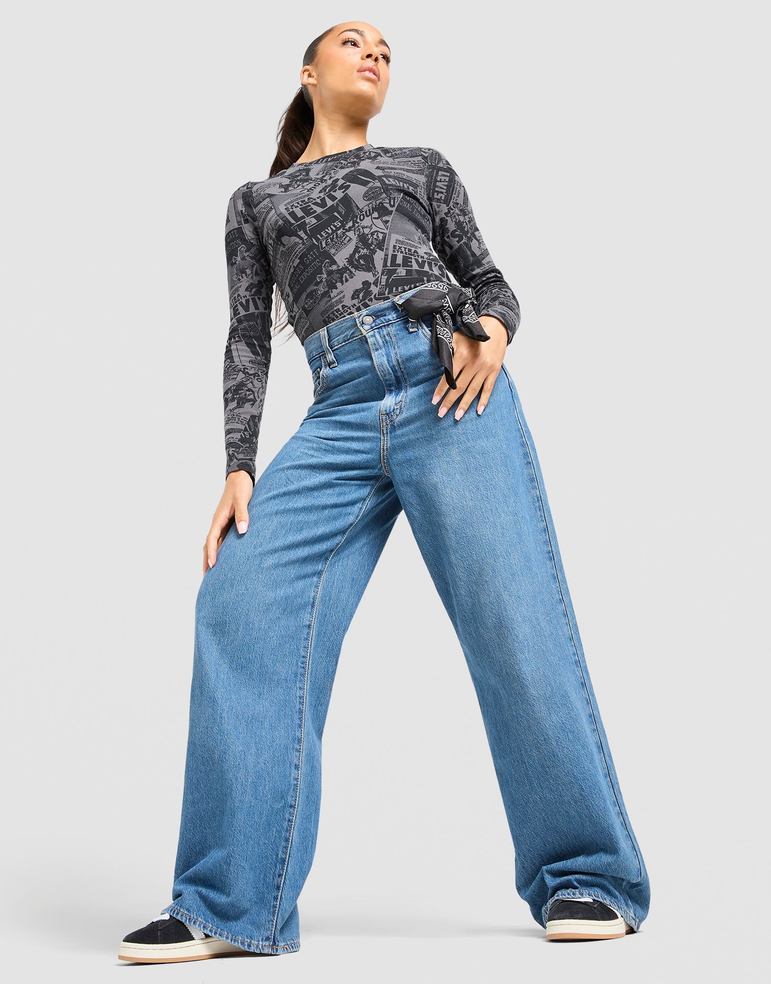 LEVI'S Cinch Baggy Jeans Damen