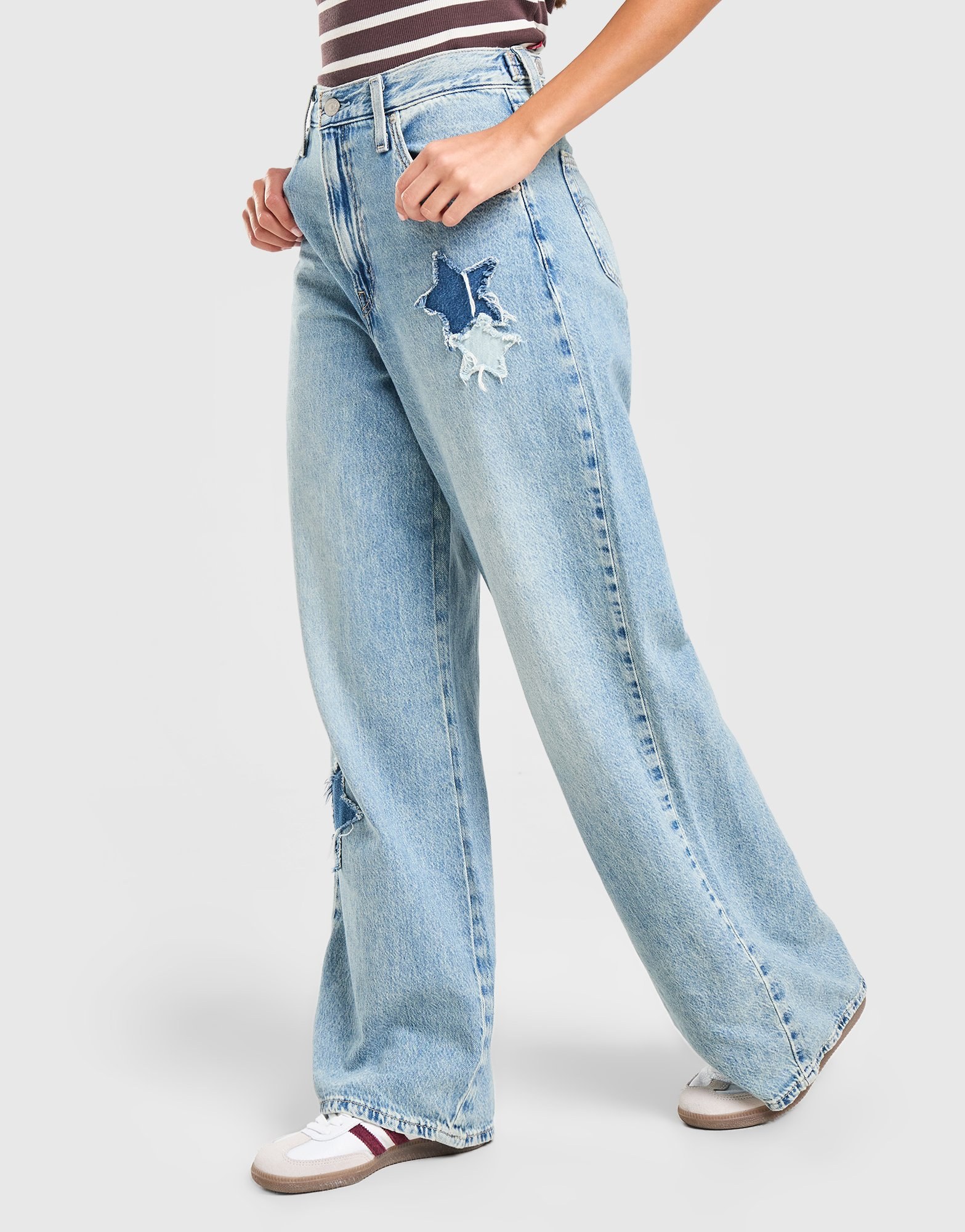 LEVI'S Cinch Baggy Jeans Damen
