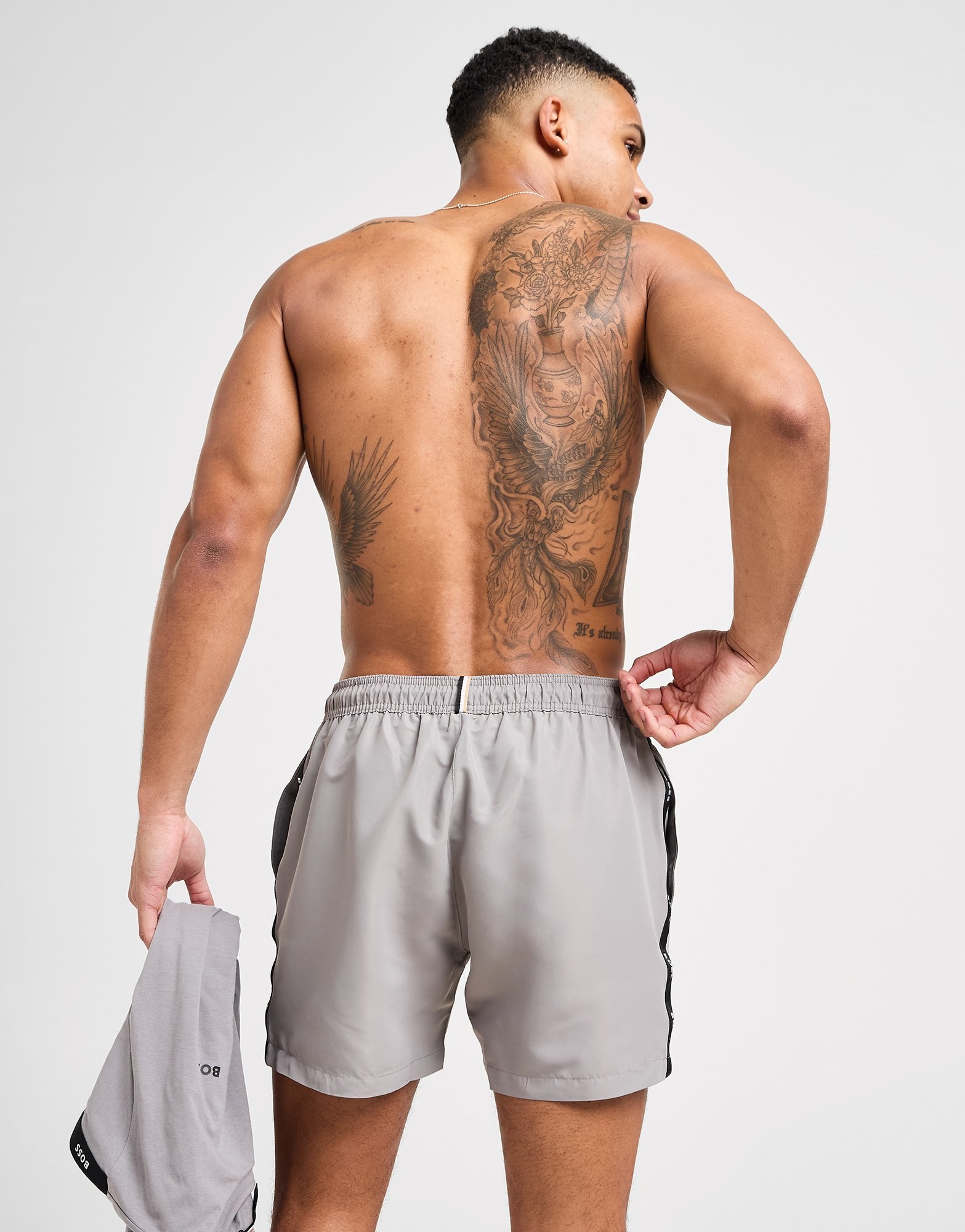 BOSS Repeat Tape Badeshorts