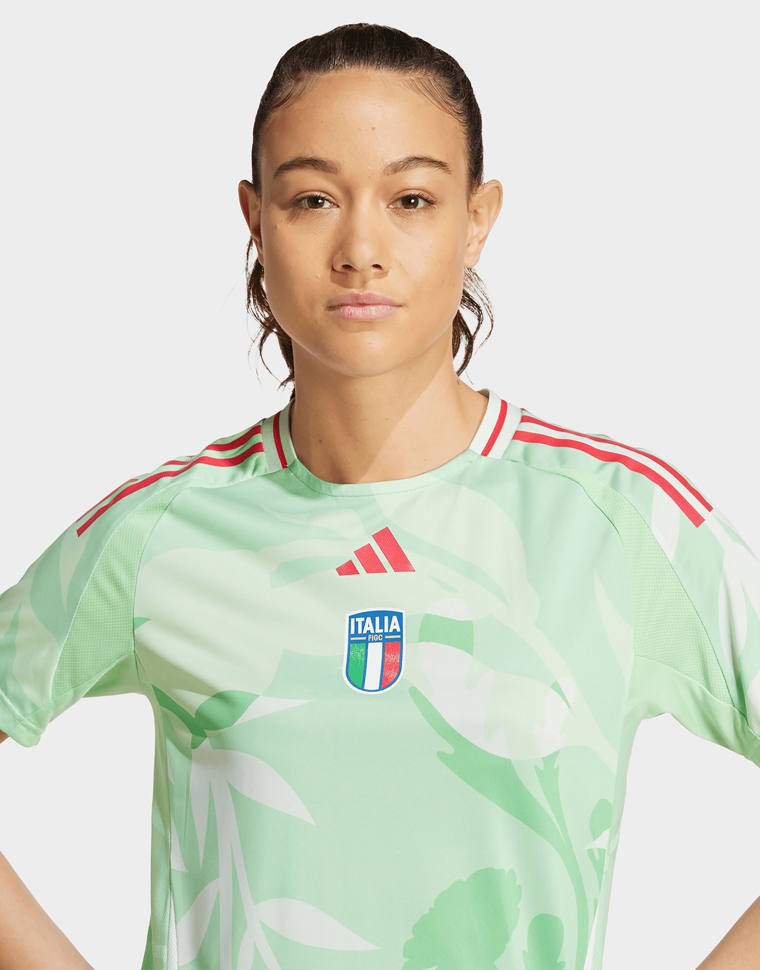 adidas Italien 25 (Frauenteam) Auswärtstrikot Authentic