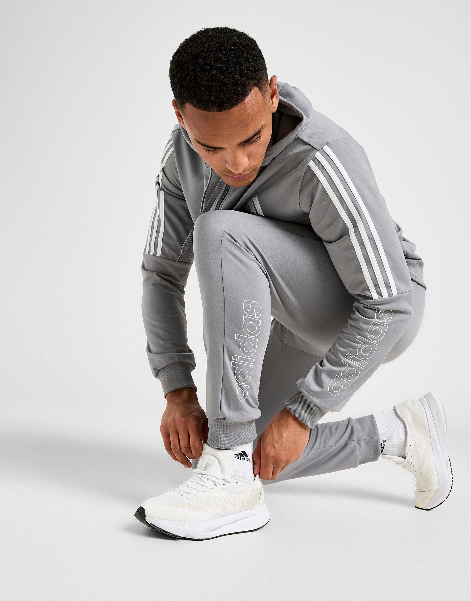 adidas Poly 3-Streifen Linear Trainingshose