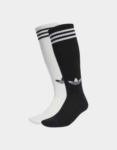 adidas 3-streifen Kniestrümpfe, 2 Paar