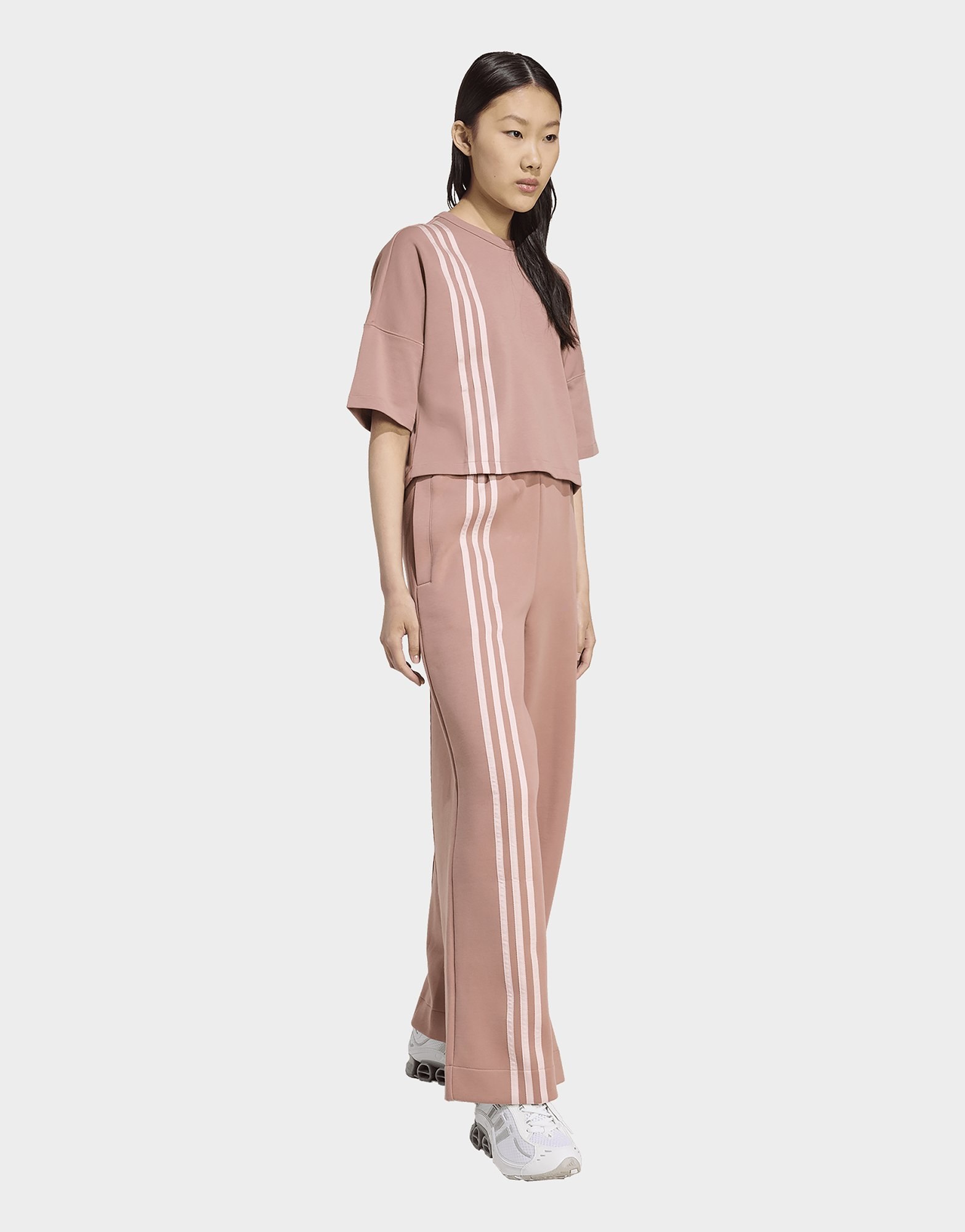 adidas Off Placed 3-streifen Hose, Weit Geschnitten