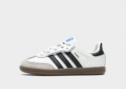 adidas Samba OG Kids Schuh, Komfortverschluss, Elastische Schnürsenkel