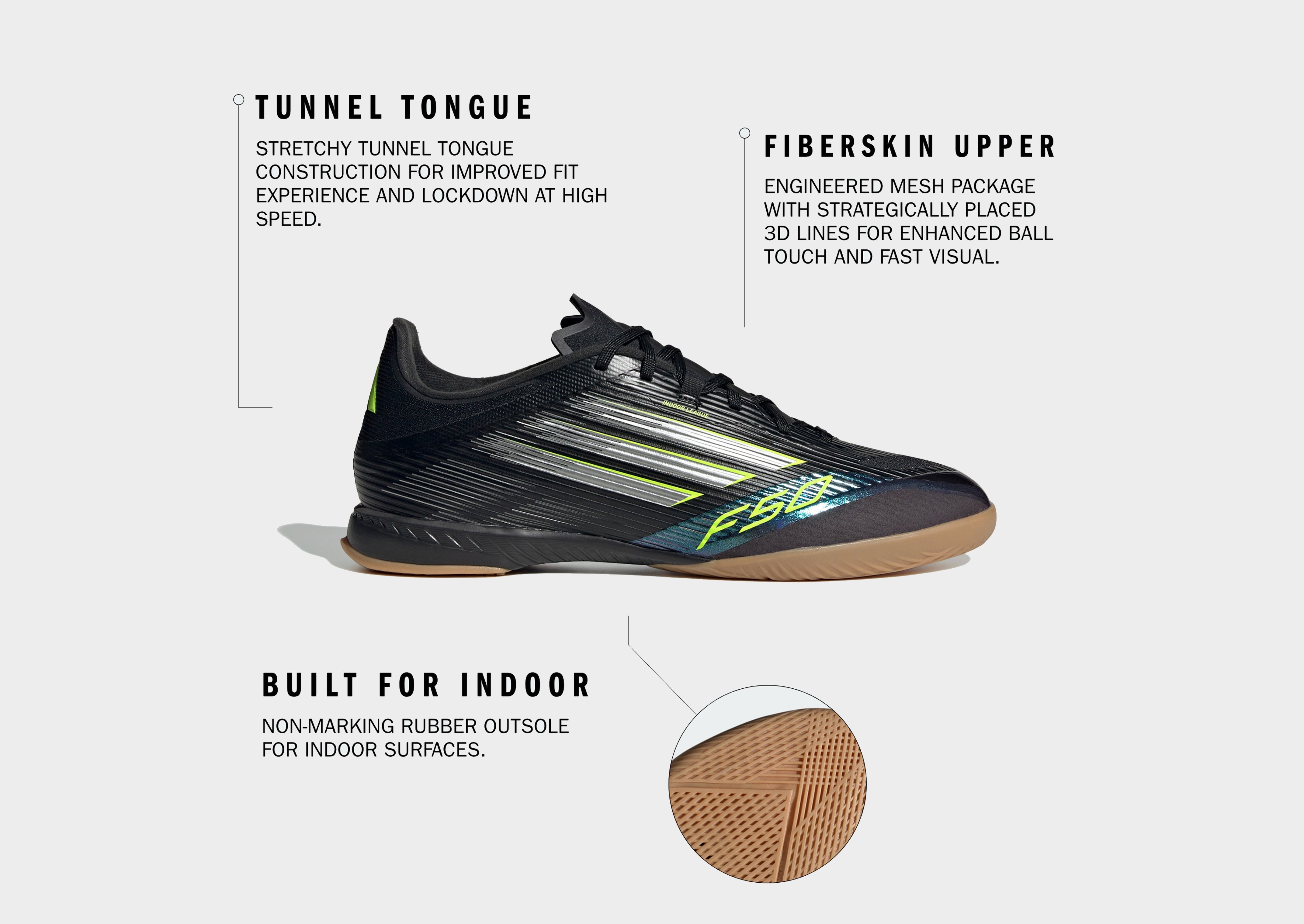 adidas F50 League Indoor Fußballschuhe