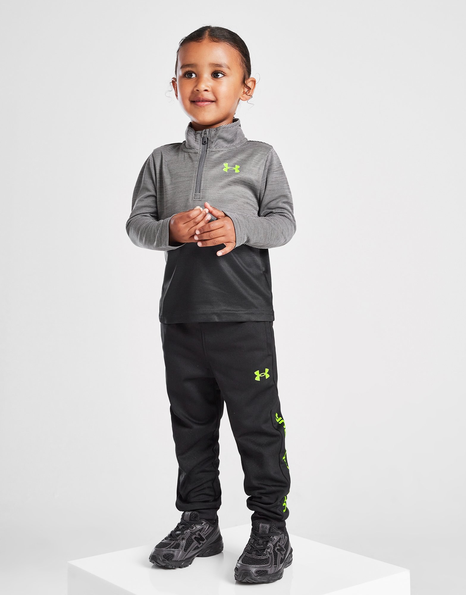 Under Armour Tech Fade 1/4 Zip Trainingsanzug Kleinkinder