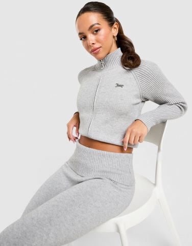 JUICY COUTURE Knit Full Zip Trainingsoberteil Damen