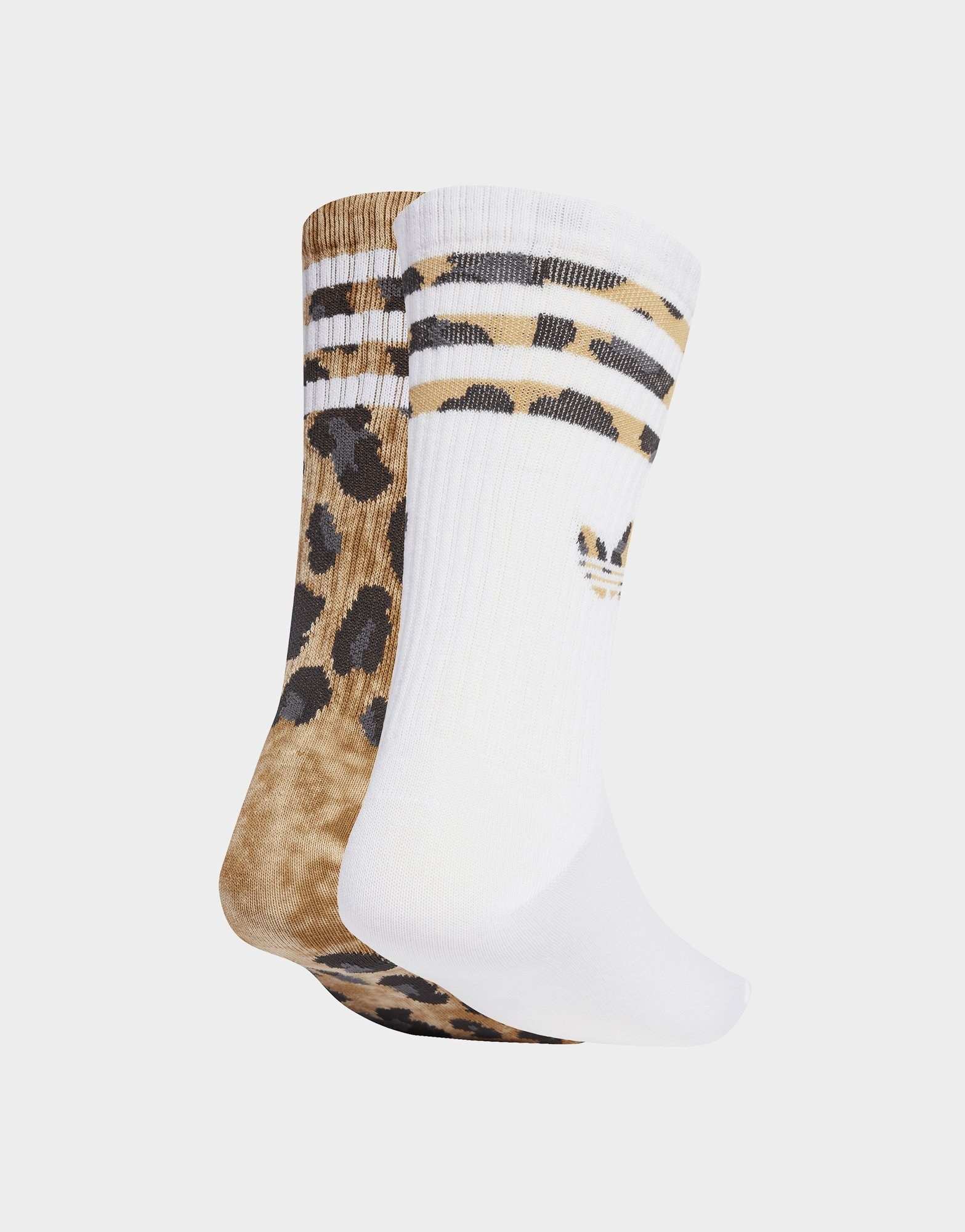 adidas Leopard Crew Socken, 2 Paar