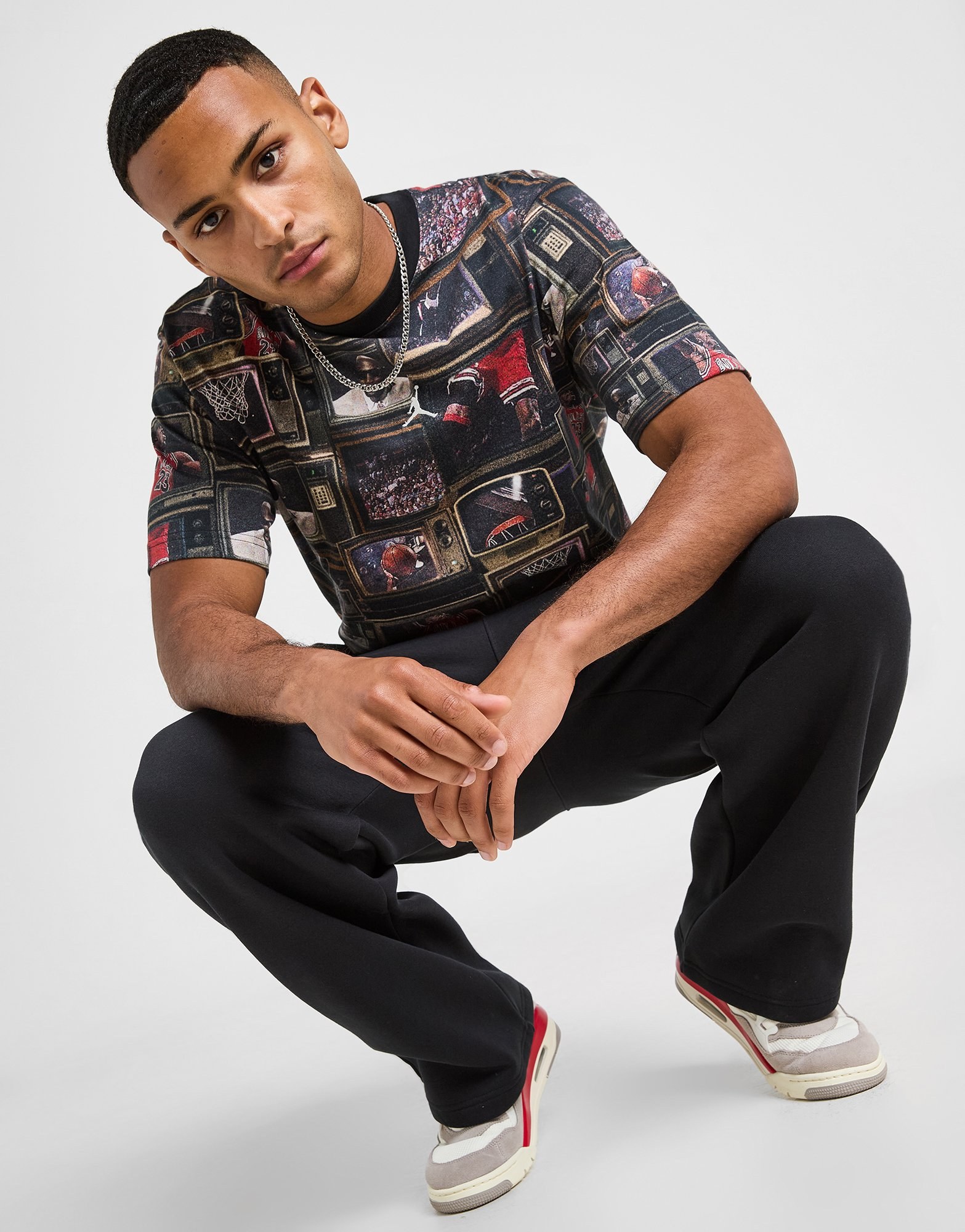 Jordan All Over Print Graphic T-Shirt