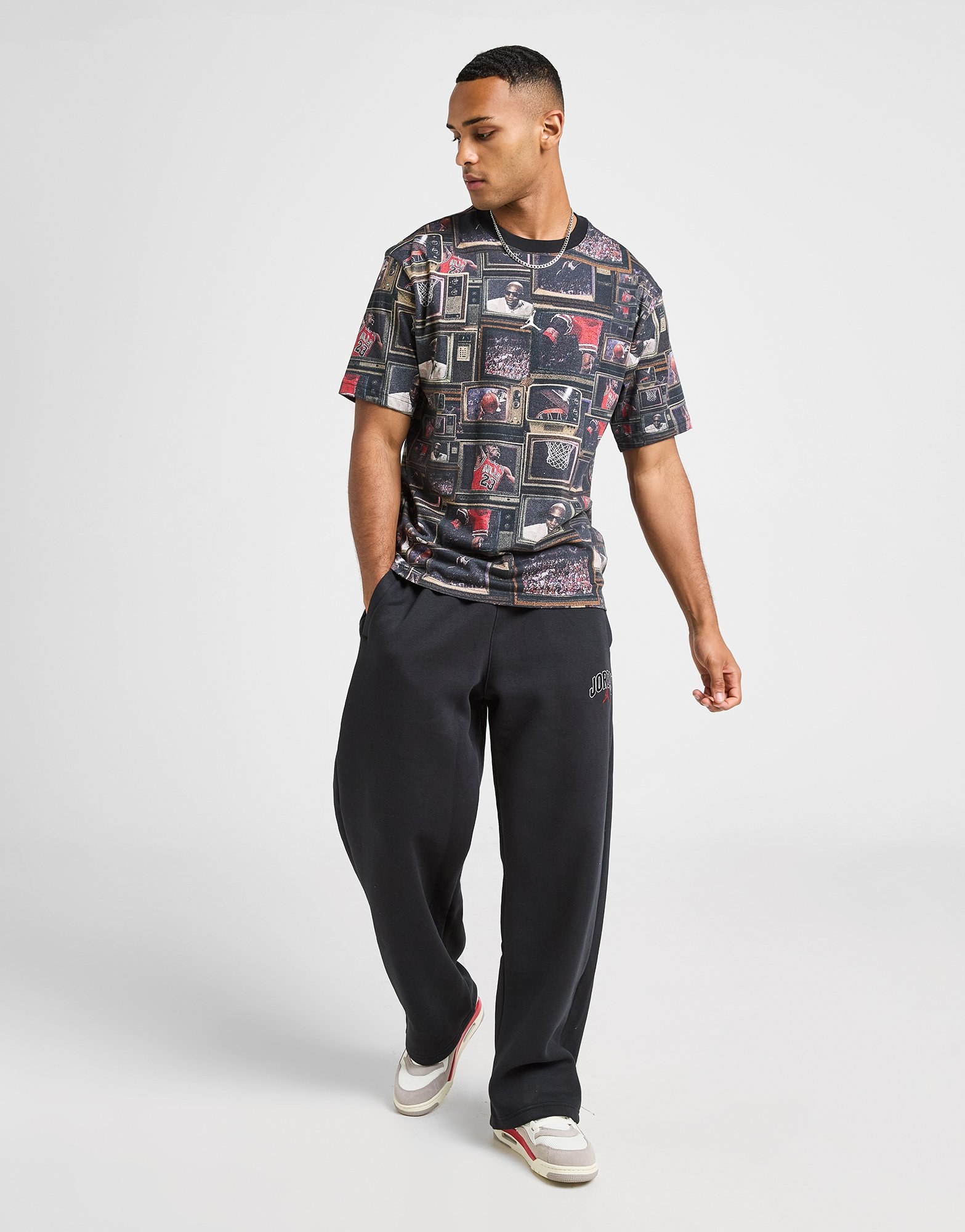Jordan All Over Print Graphic T-Shirt