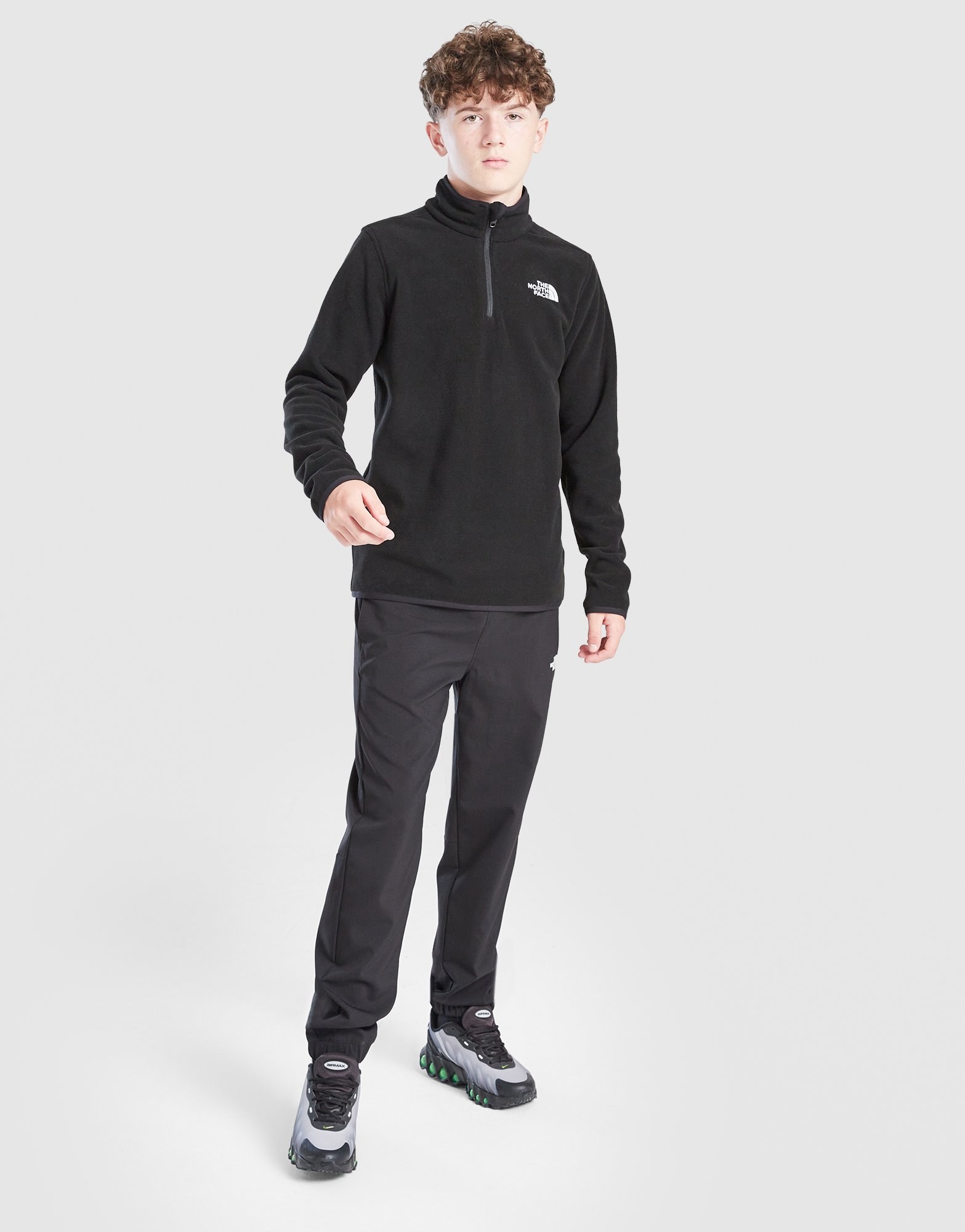 The North Face Glacier 1/2 Zip Fleece Top Kinder