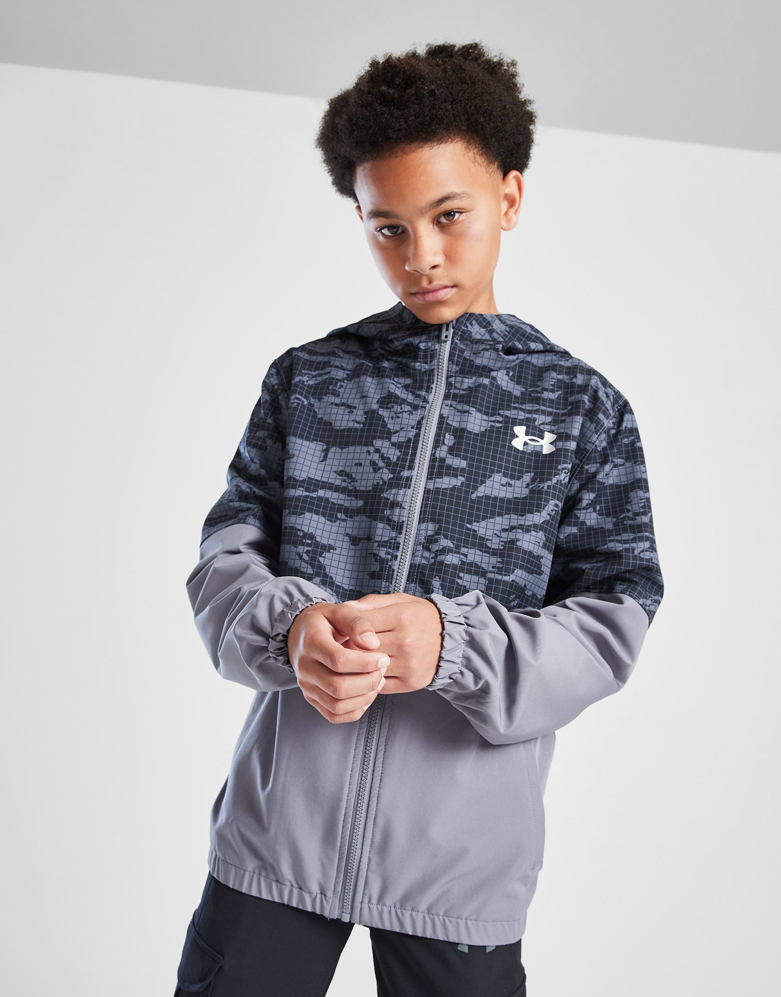Under Armour Camo Jacke Kinder
