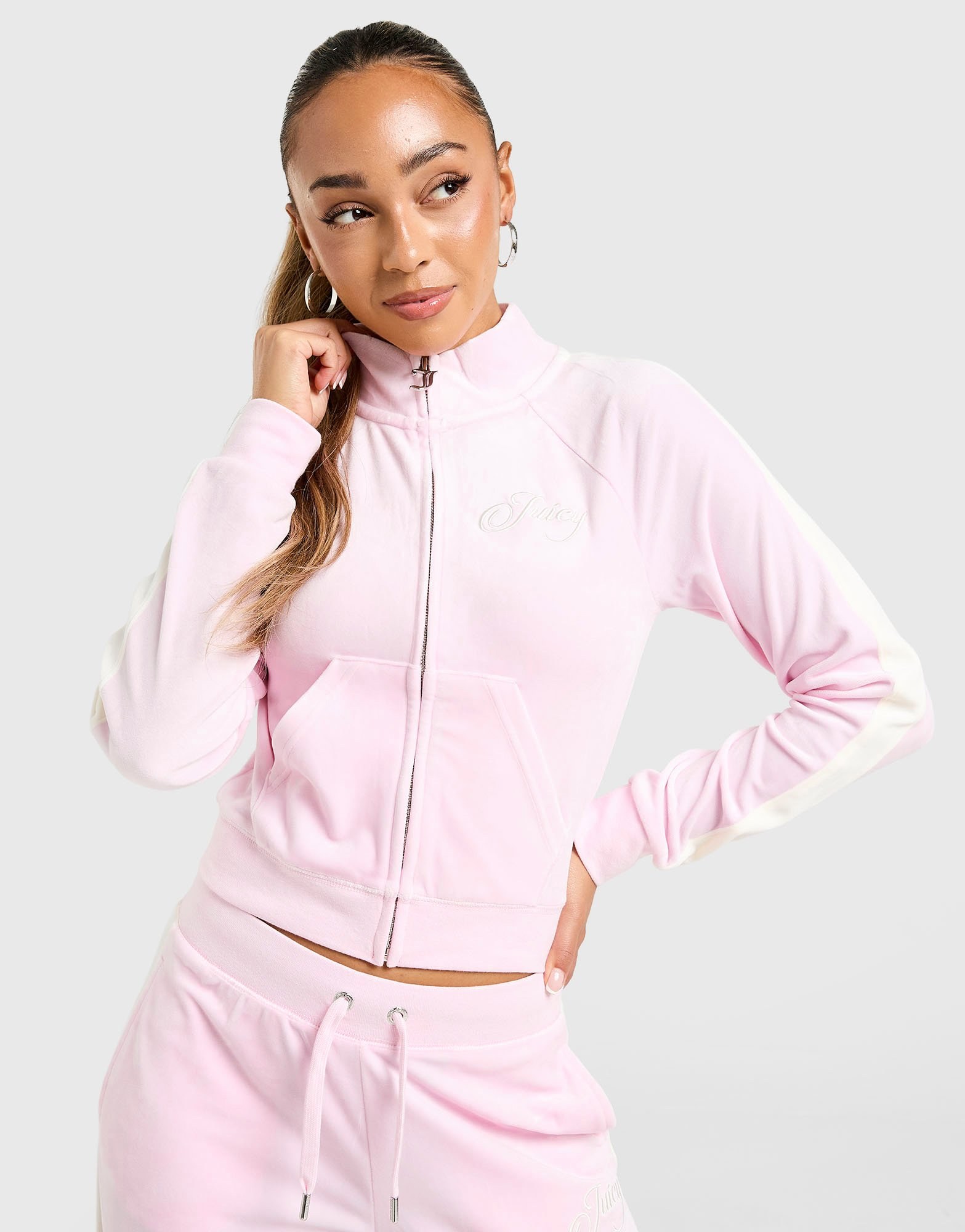 JUICY COUTURE Script Velour Trainingsoberteil