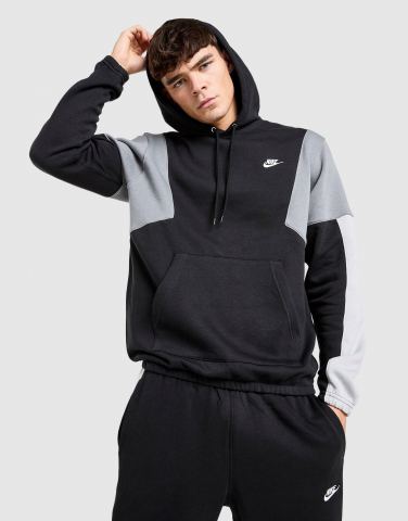 Nike Club Fleece Colour Block Hoodie