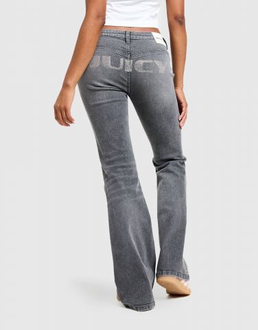 JUICY COUTURE Y2K Denim Flared Jeans Damen