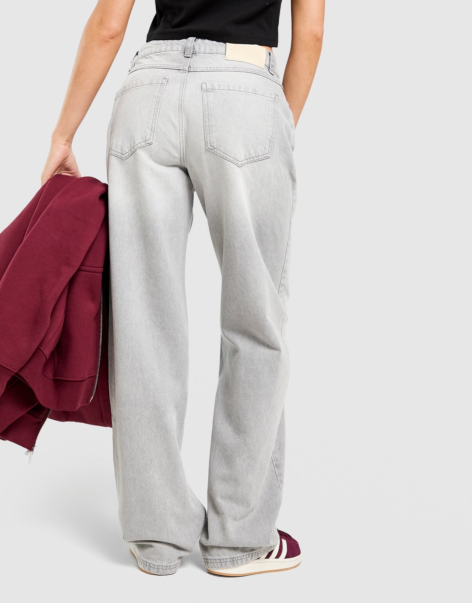 Unlike Humans Mid-Rise Loose Jeans Damen