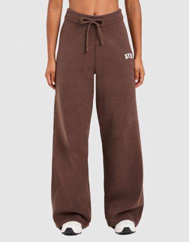 AYBL Varsity Knitted Wide Jogginghose Damen