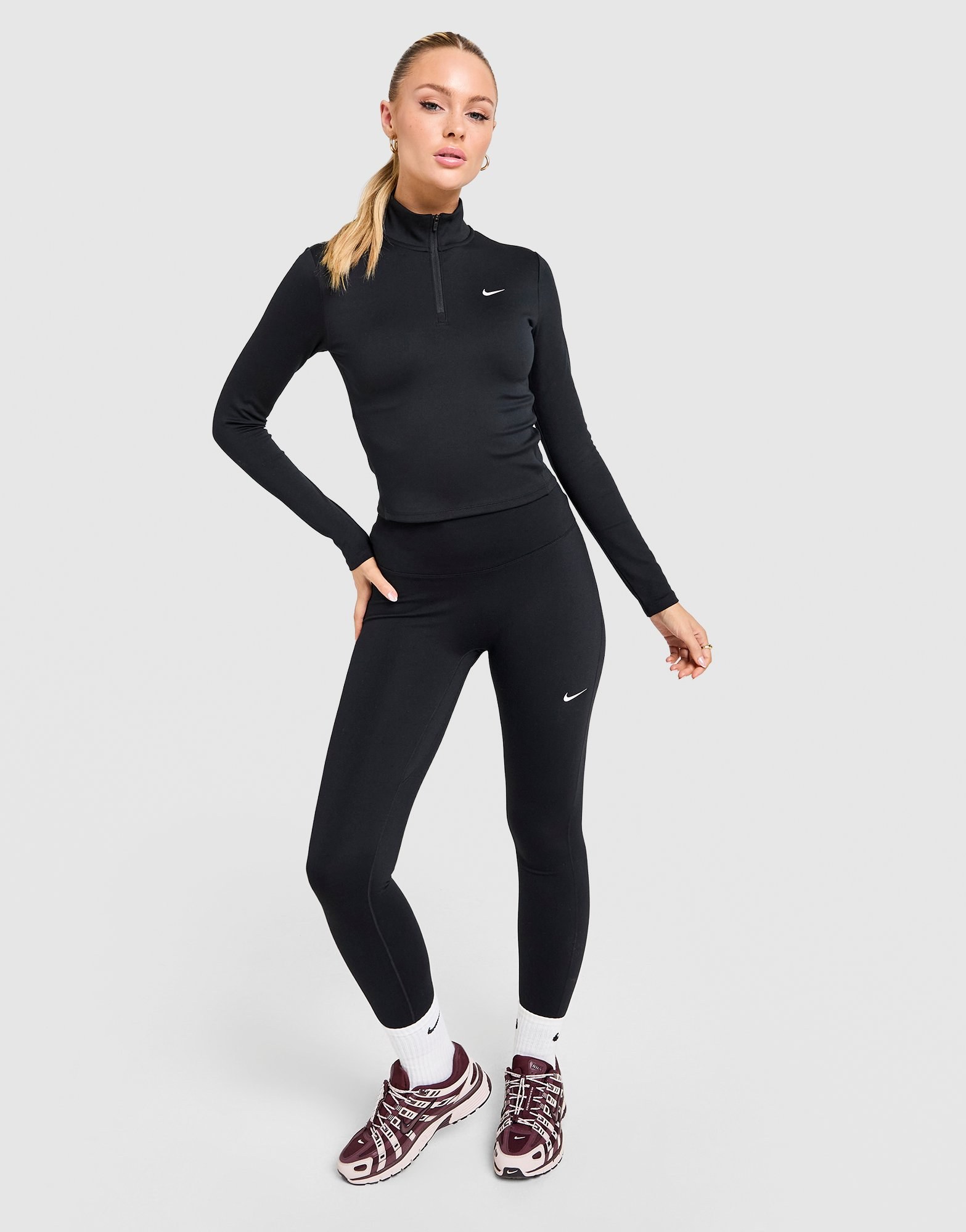 Nike Training One 1/4 Zip Top Damen