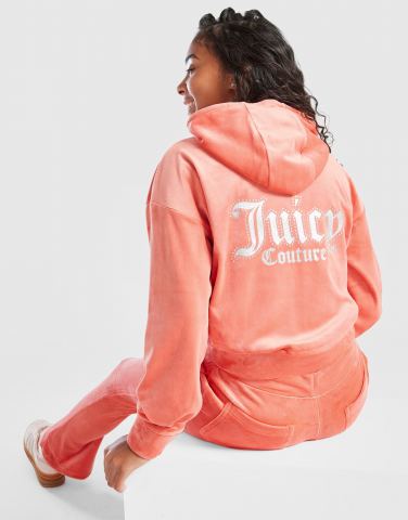 JUICY COUTURE Girls' Crop Full Zip Flare Trainingsanzug Kinder