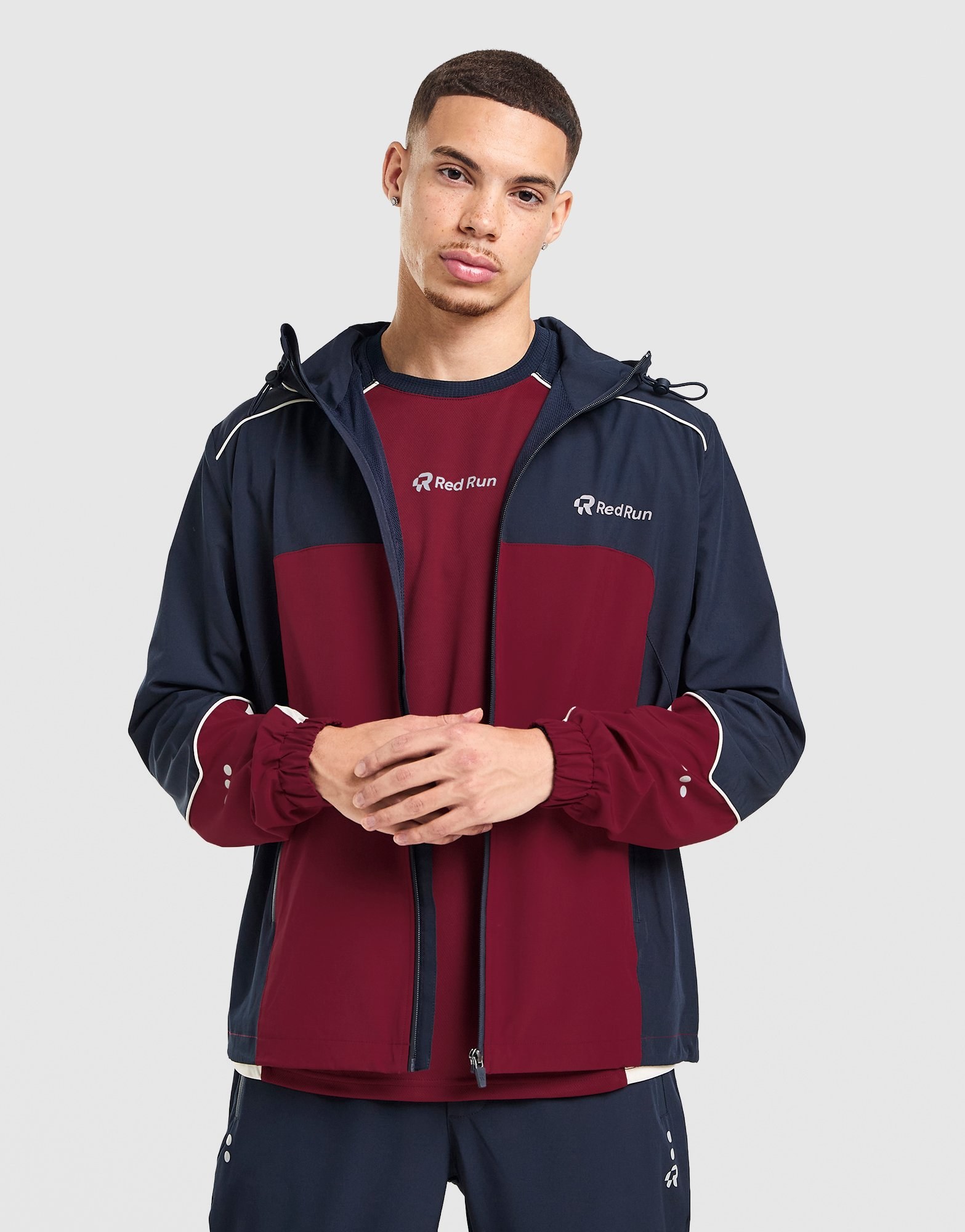 Red Run Activewear Crimson Wave Tech Trainingsjacke