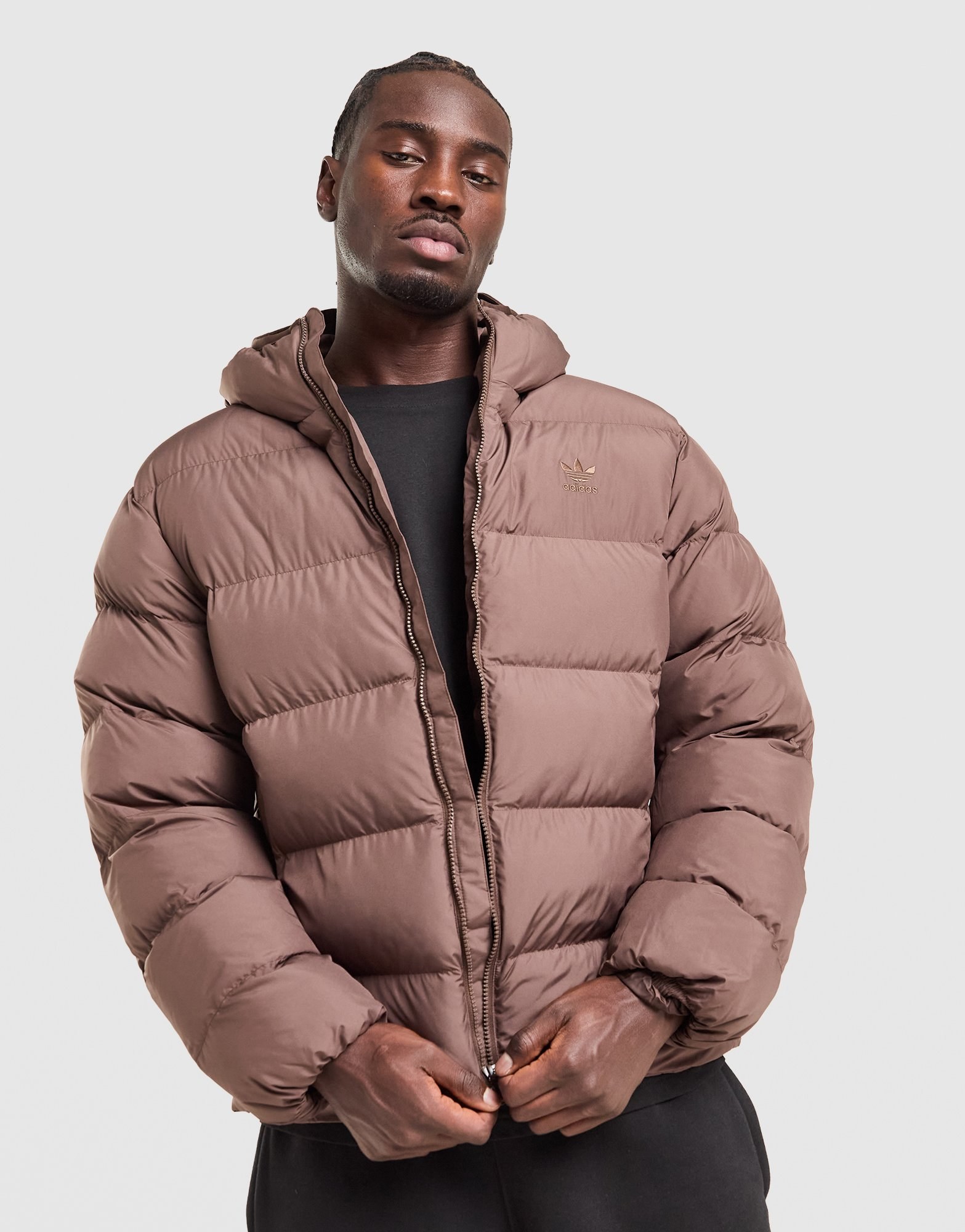 adidas Originals Tonal Hooded Puffer Jacke