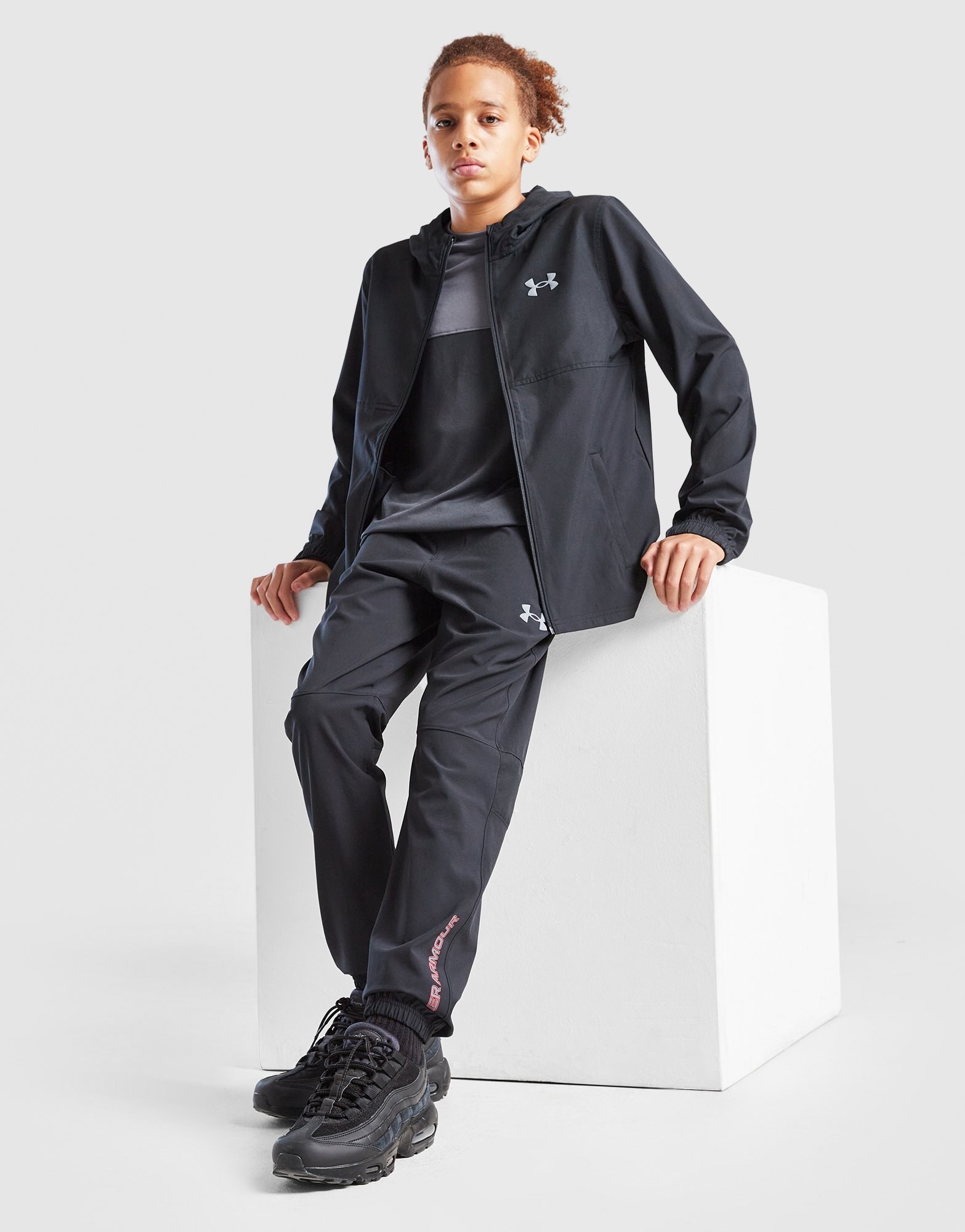 Under Armour Woven Wordmark Trainingshose Kinder