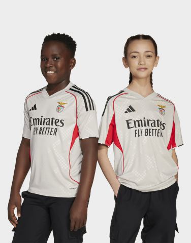 adidas Benfica Lissabon 25/26 Kids Auswärtstrikot