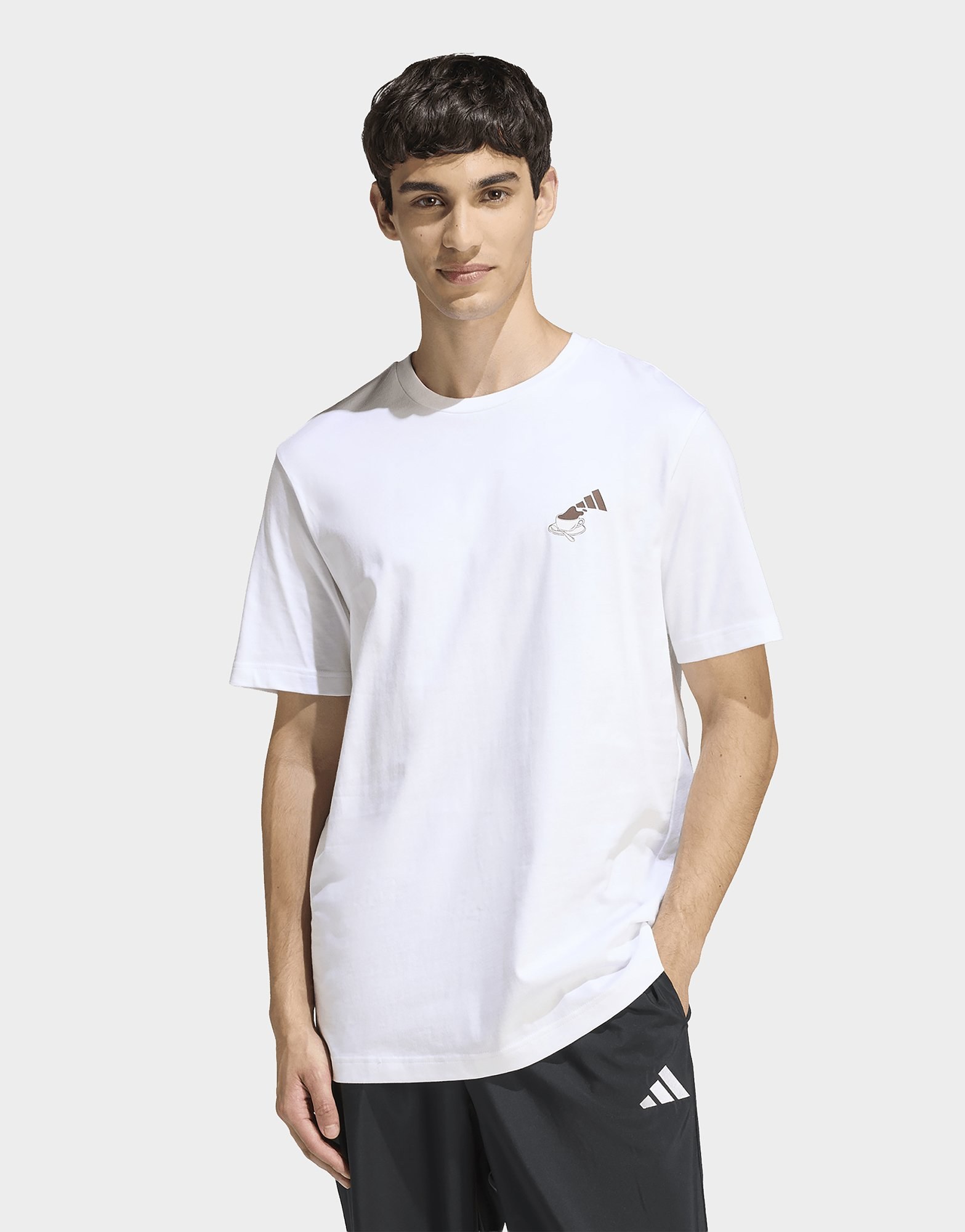 adidas Coffee Cafe Cheesecake Grafik T-shirt
