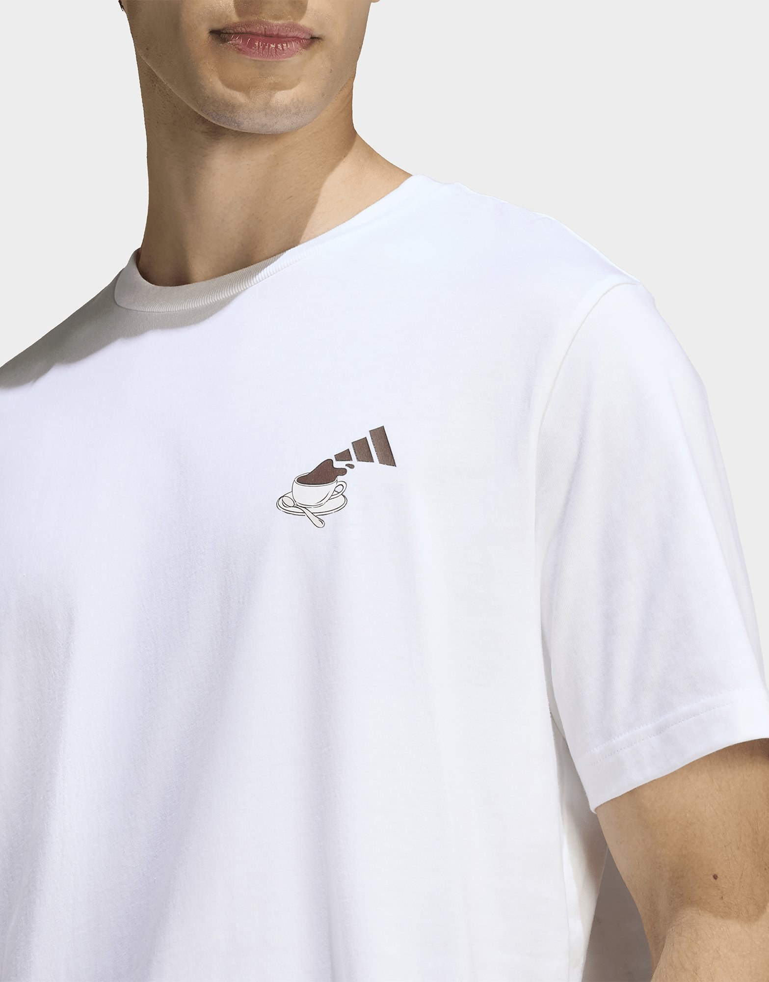 adidas Coffee Cafe Cheesecake Grafik T-shirt