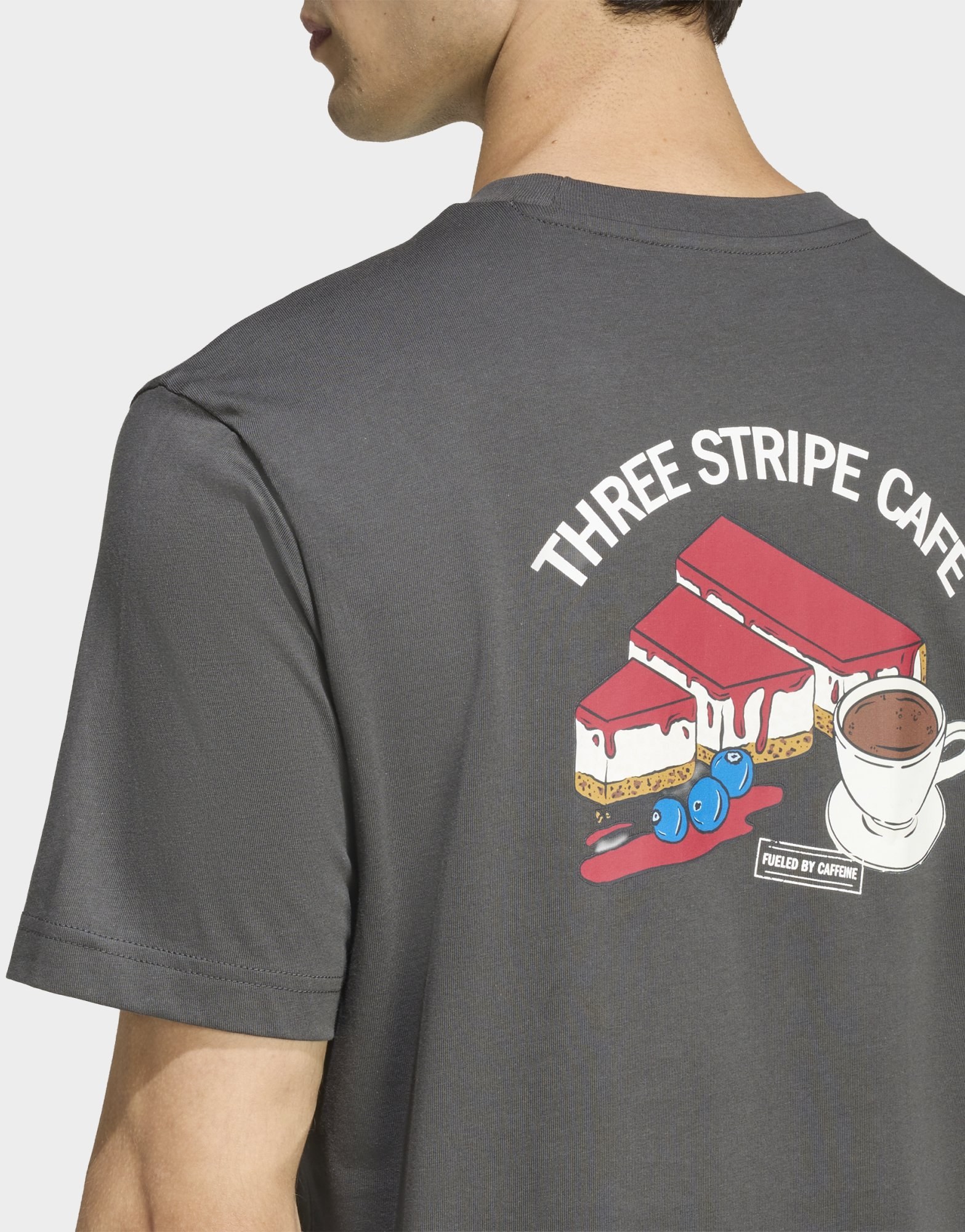 adidas Coffee Cafe Cheesecake Grafik T-shirt