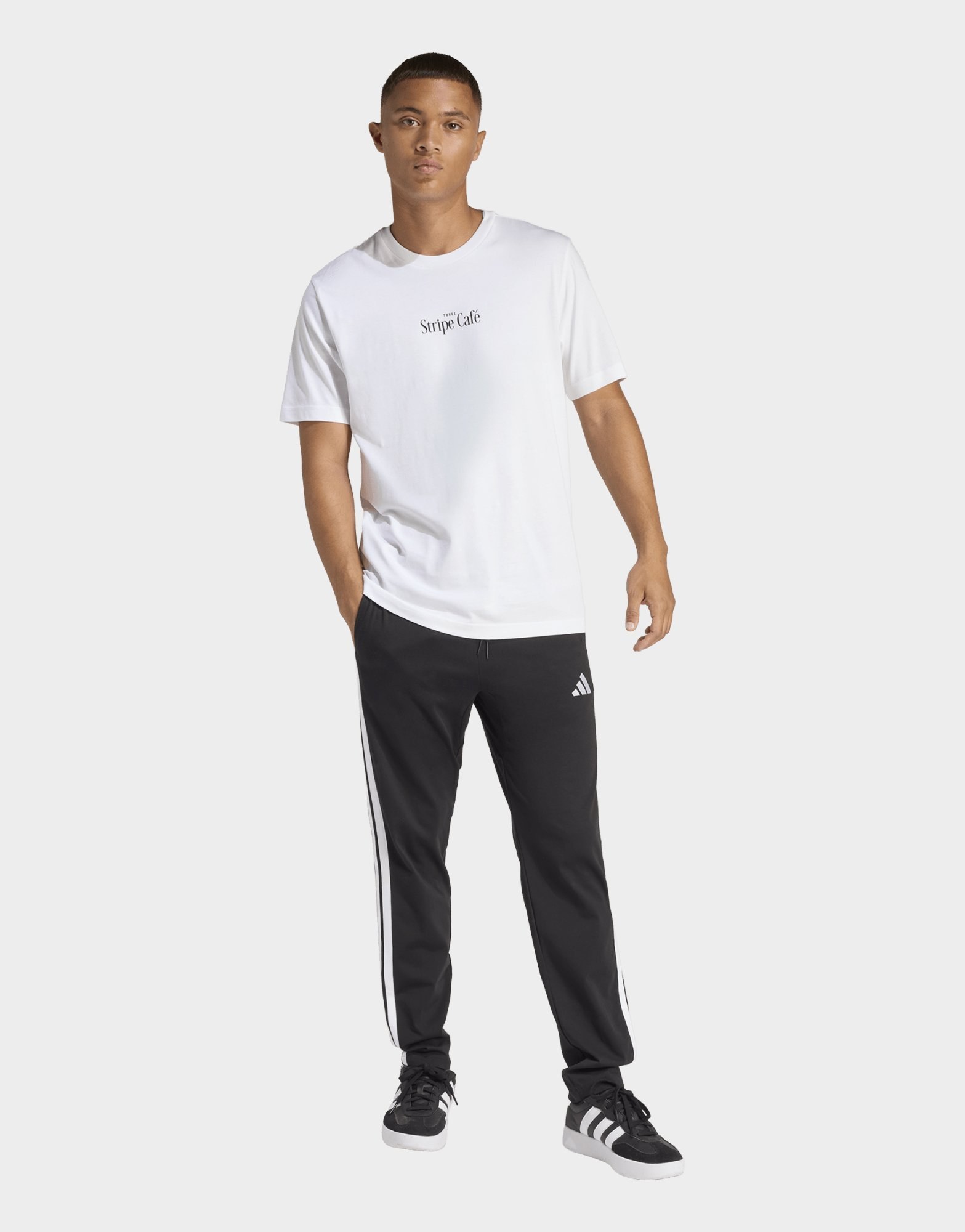 adidas Coffee Cafe Donut Box Graphic T-shirt