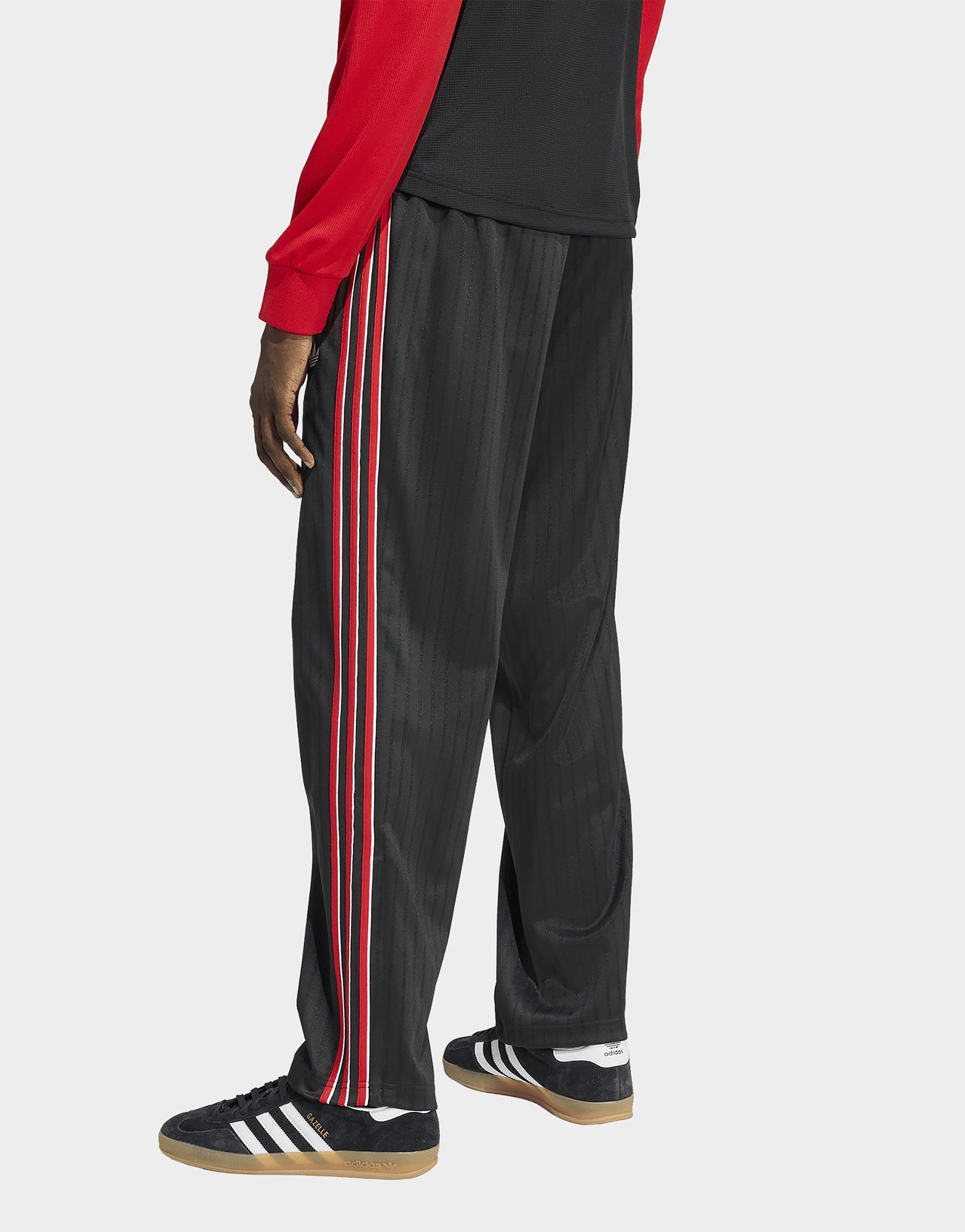 adidas Firebird Locker Geschnittene Nadelstreifen Trainingshose