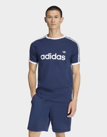 adidas 3-streifen Ringer T-shirt, Schmal Geschnitten