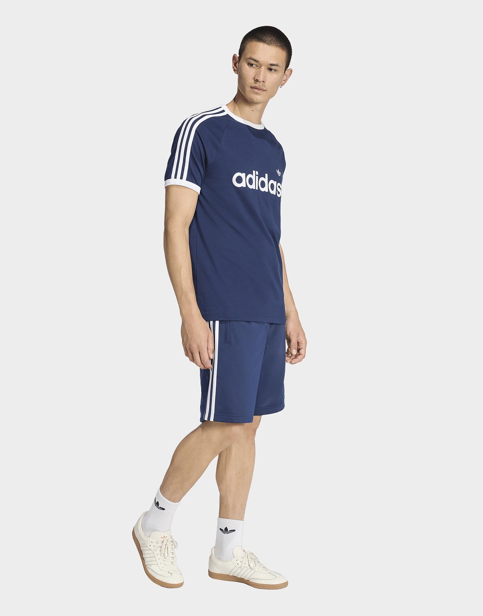 adidas 3-streifen Ringer T-shirt, Schmal Geschnitten