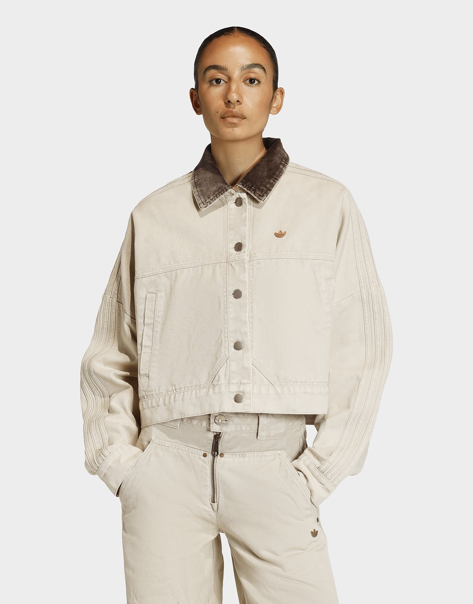 adidas Canvas Tracktop Jacke