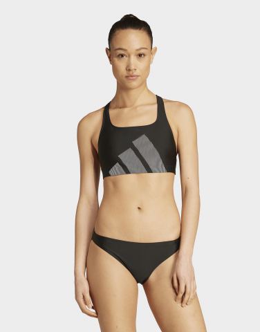 adidas Big Bars Bikini-Set mit C-förmigem Rücken