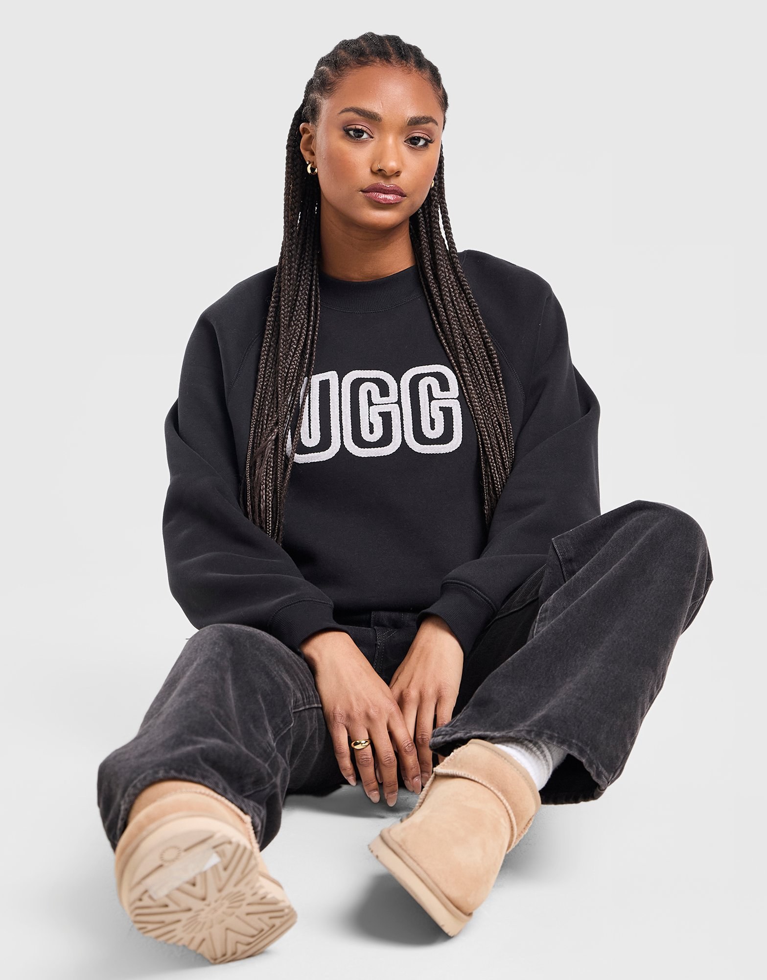 UGG Cosy Logo Crew Sweatshirt