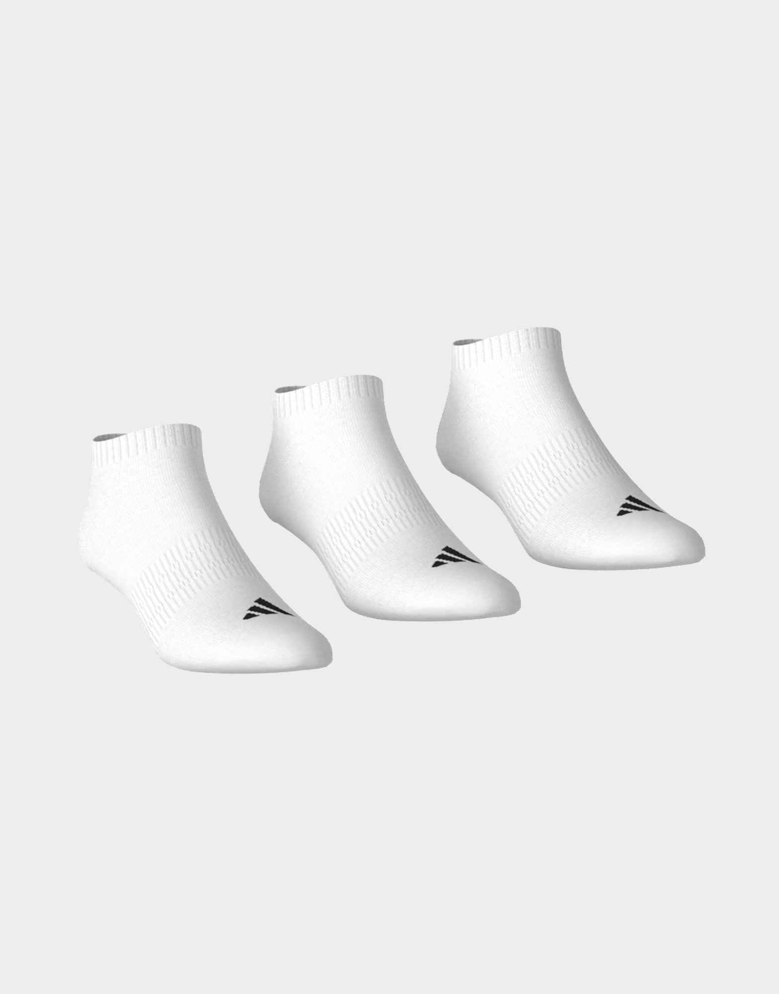 adidas Dämpfende Essentials Low Cut Socken, 3 Paar