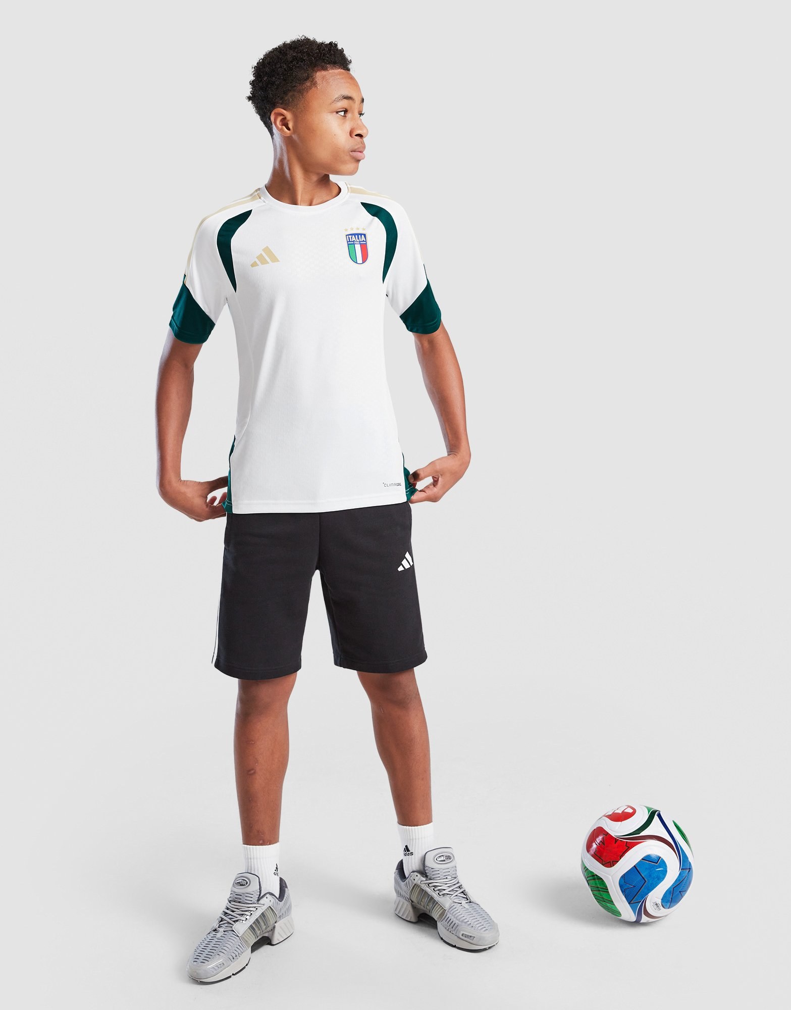 adidas Italien 2026 Trainingsshirt Kinder