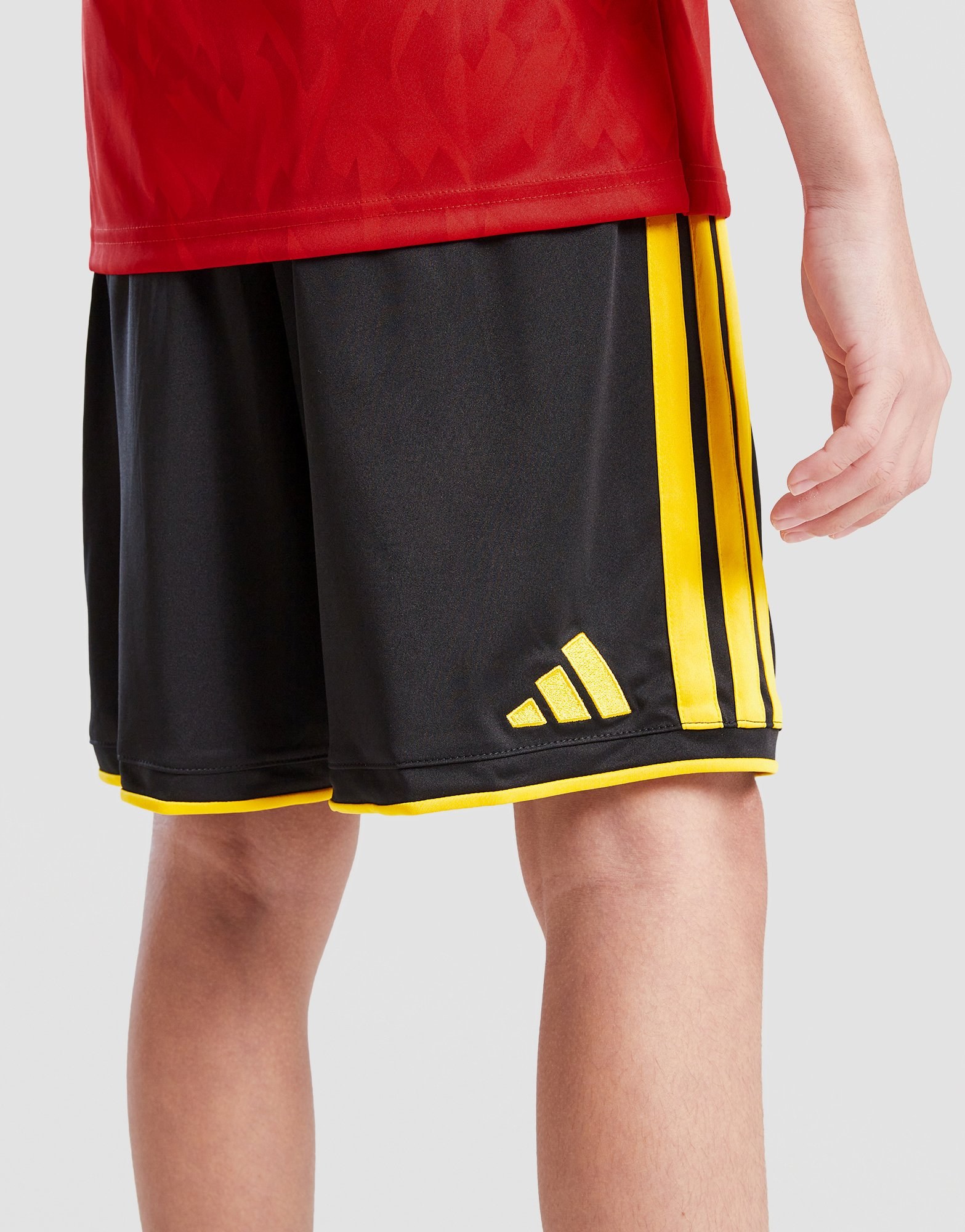 adidas Belgien 2026 Heim Shorts Kinder