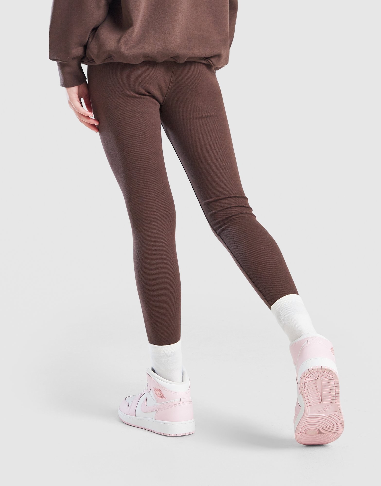 Jordan Girls' Icon Ribbed Leggings Kinder