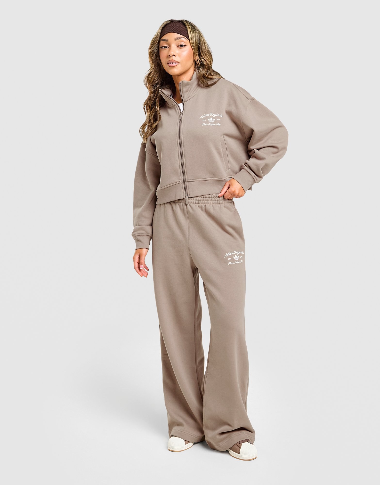 adidas Originals Club Full Zip Trainingsoberteil Damen