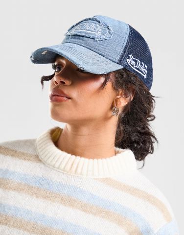 Von Dutch Denim Trucker Cap