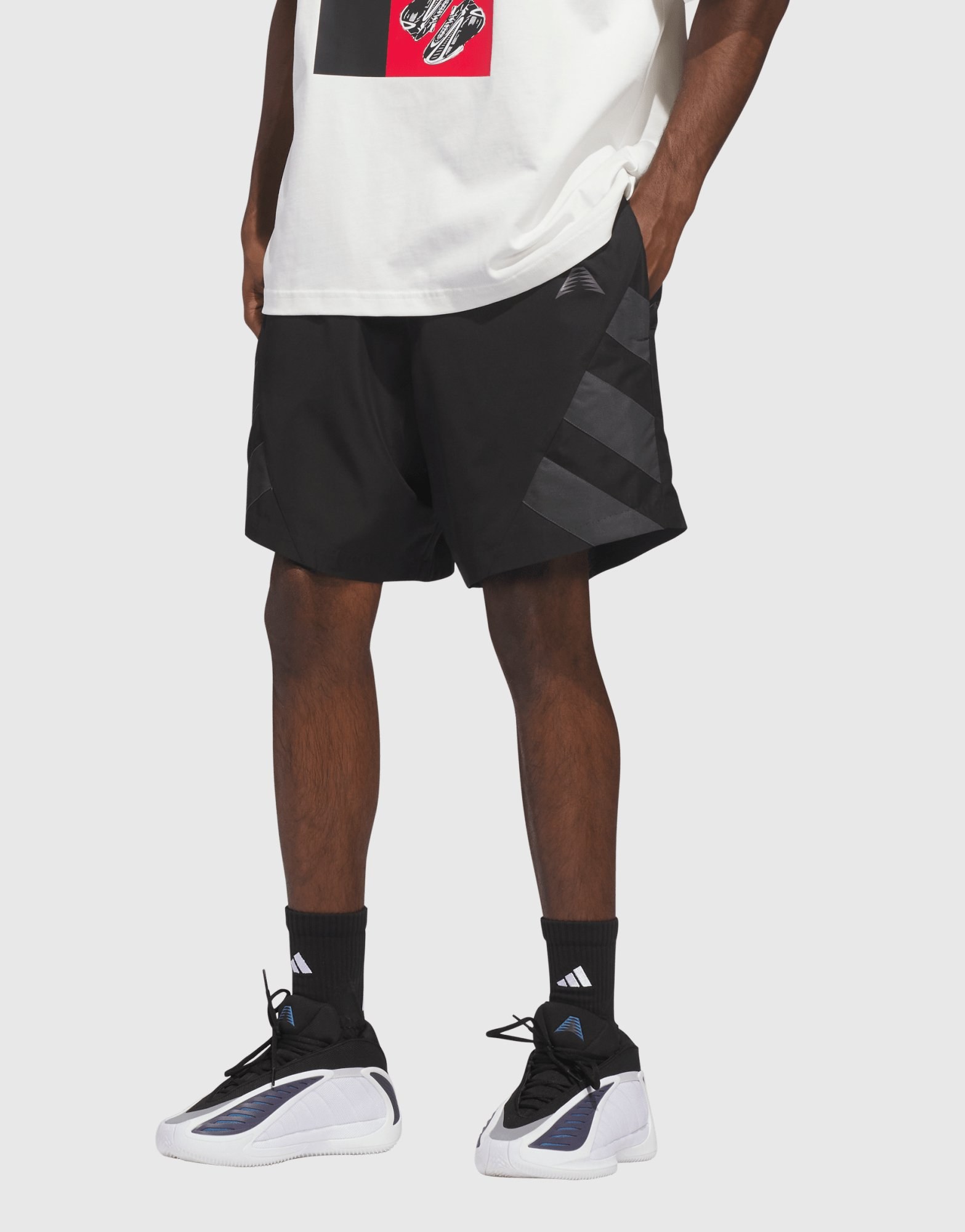 adidas Anthony Edwards Reflective Shorts