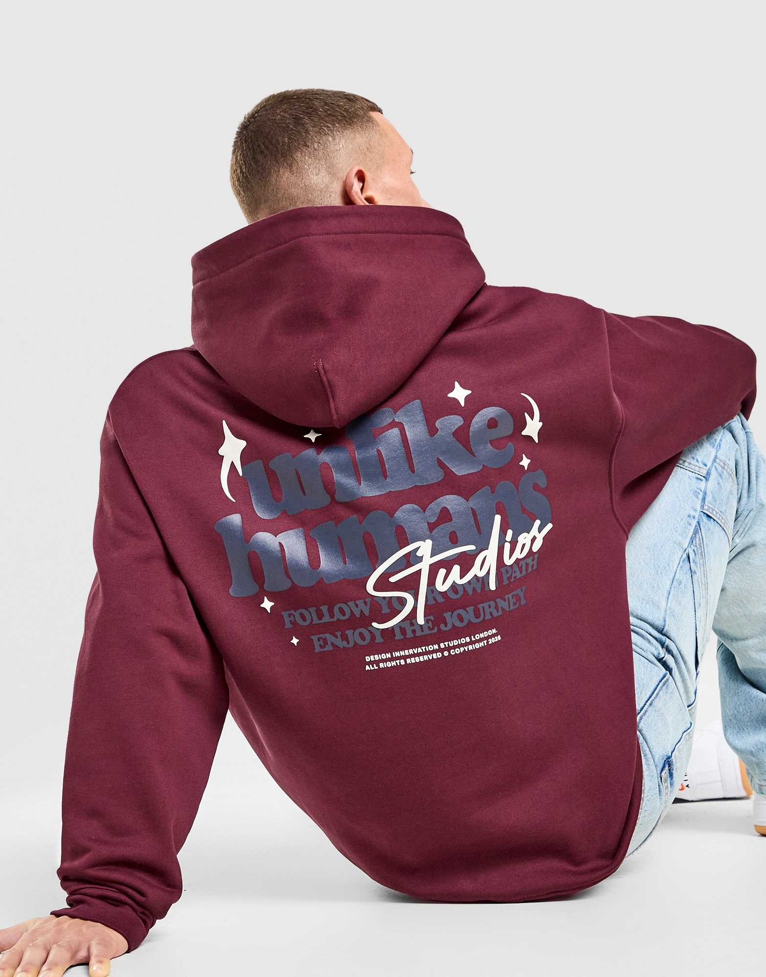 Unlike Humans Crafted Hoodie