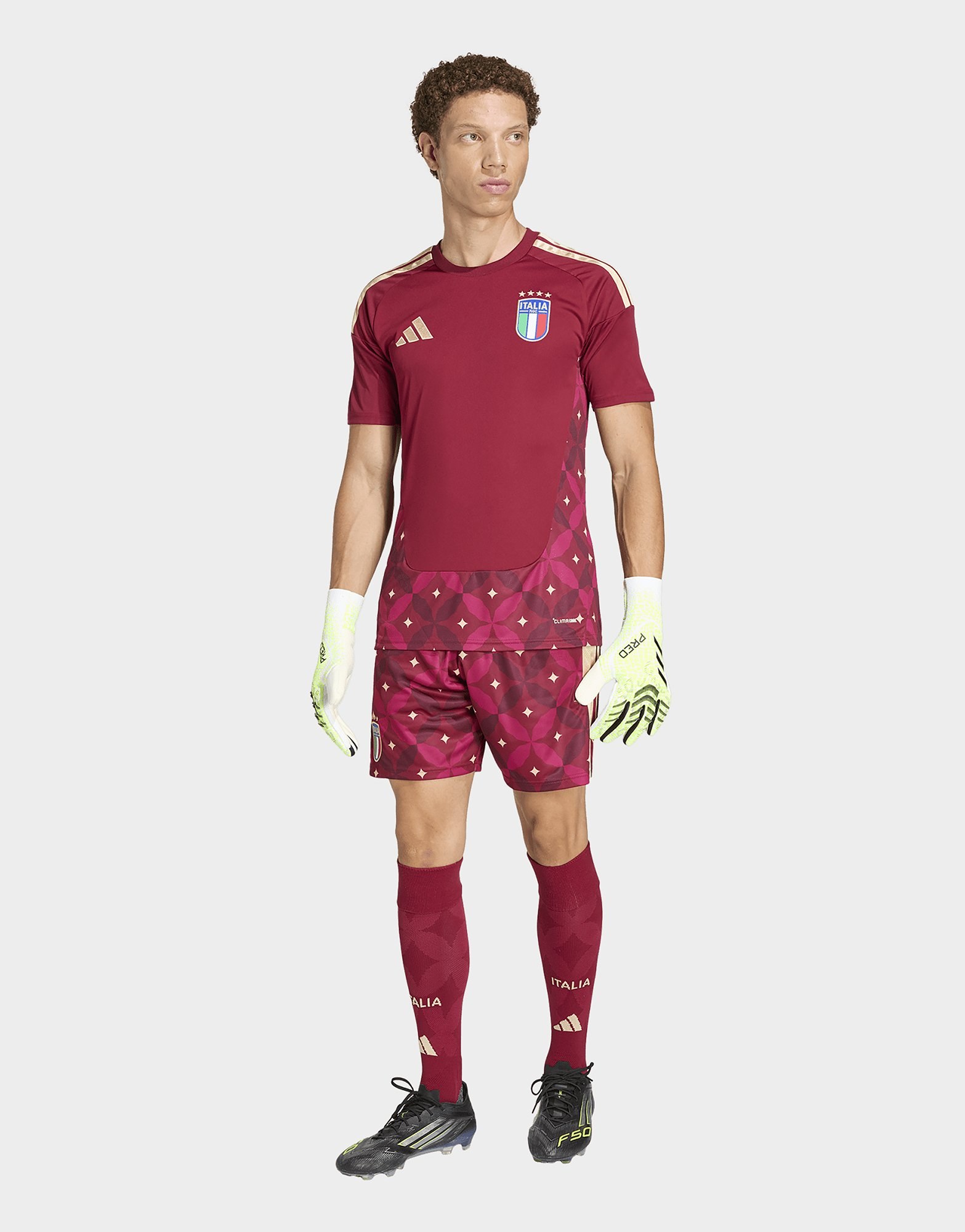 adidas Italien 26 Torwart-heimtrikot
