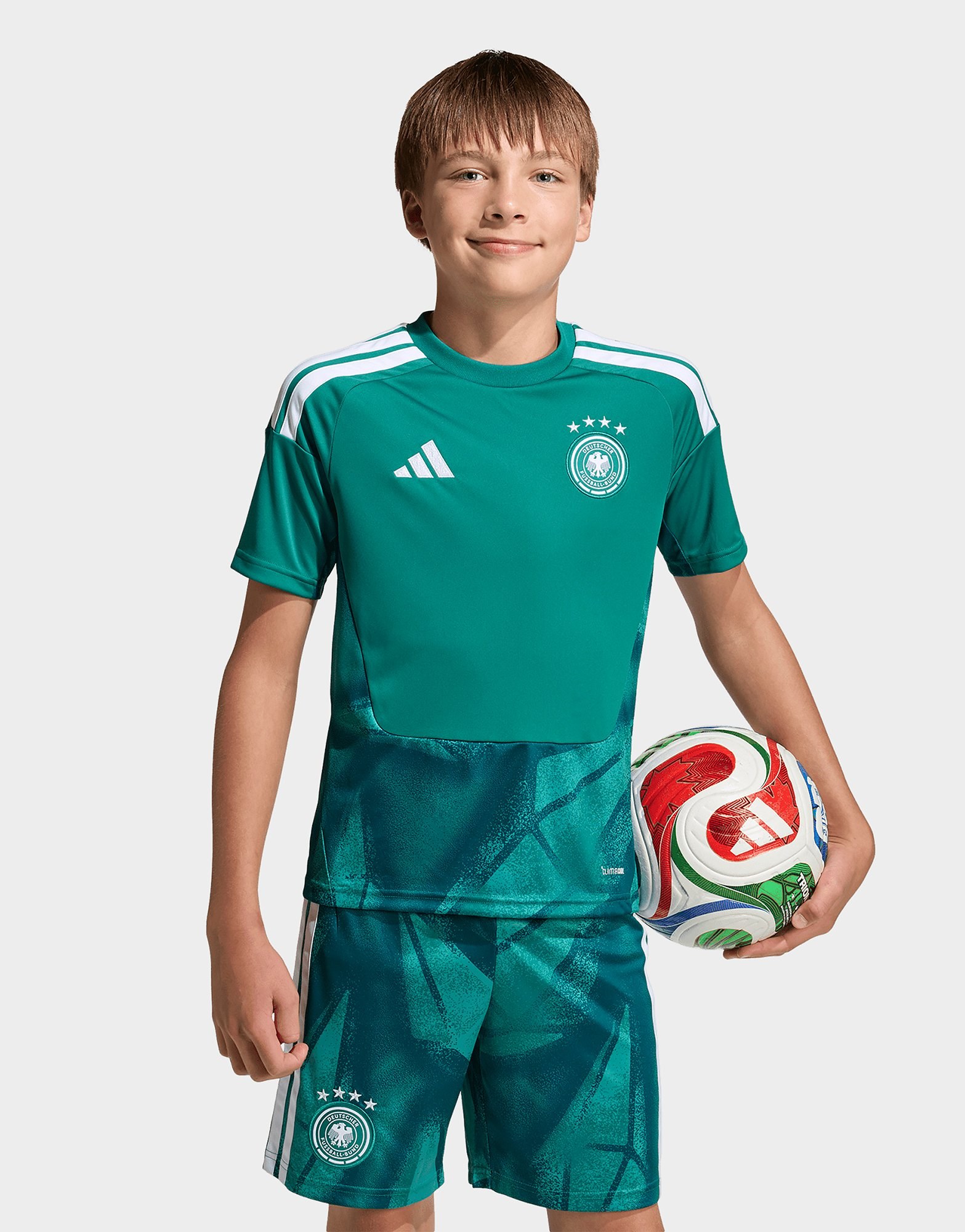 adidas Deutschland 26 Kids Torwart-Heimtrikot
