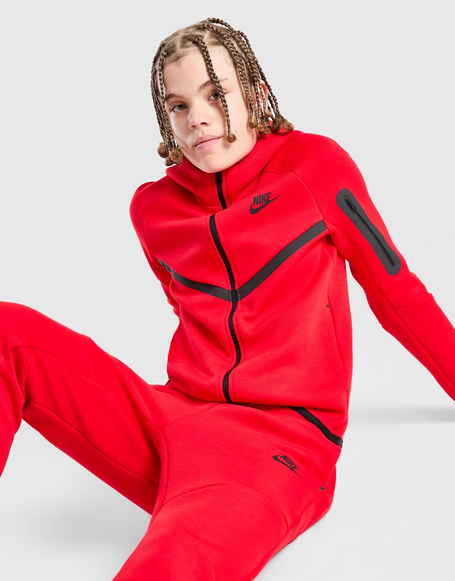 Nike Tech Fleece Full Zip Hoodie Junior