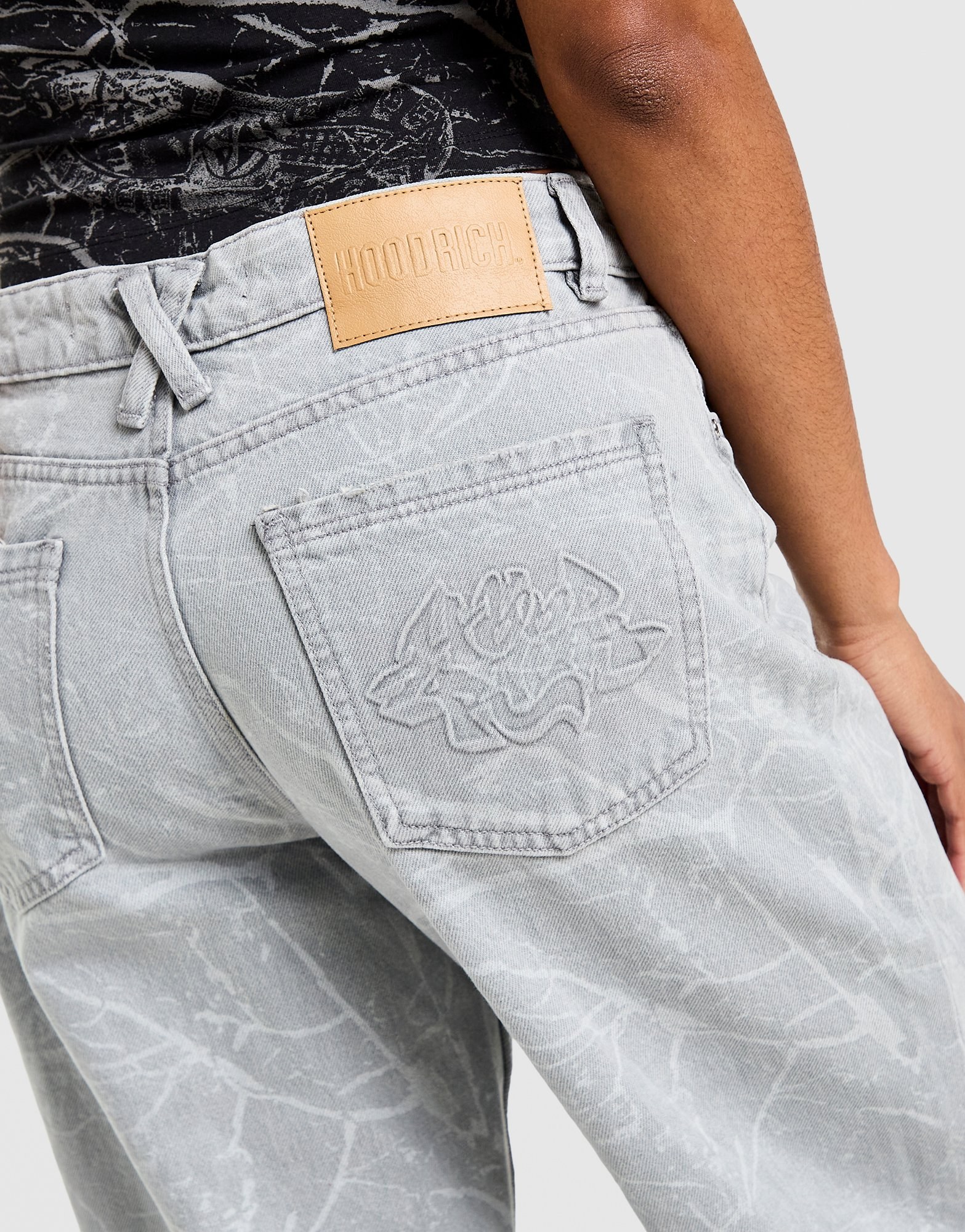 Hoodrich Nytrex Wide Jeans Damen